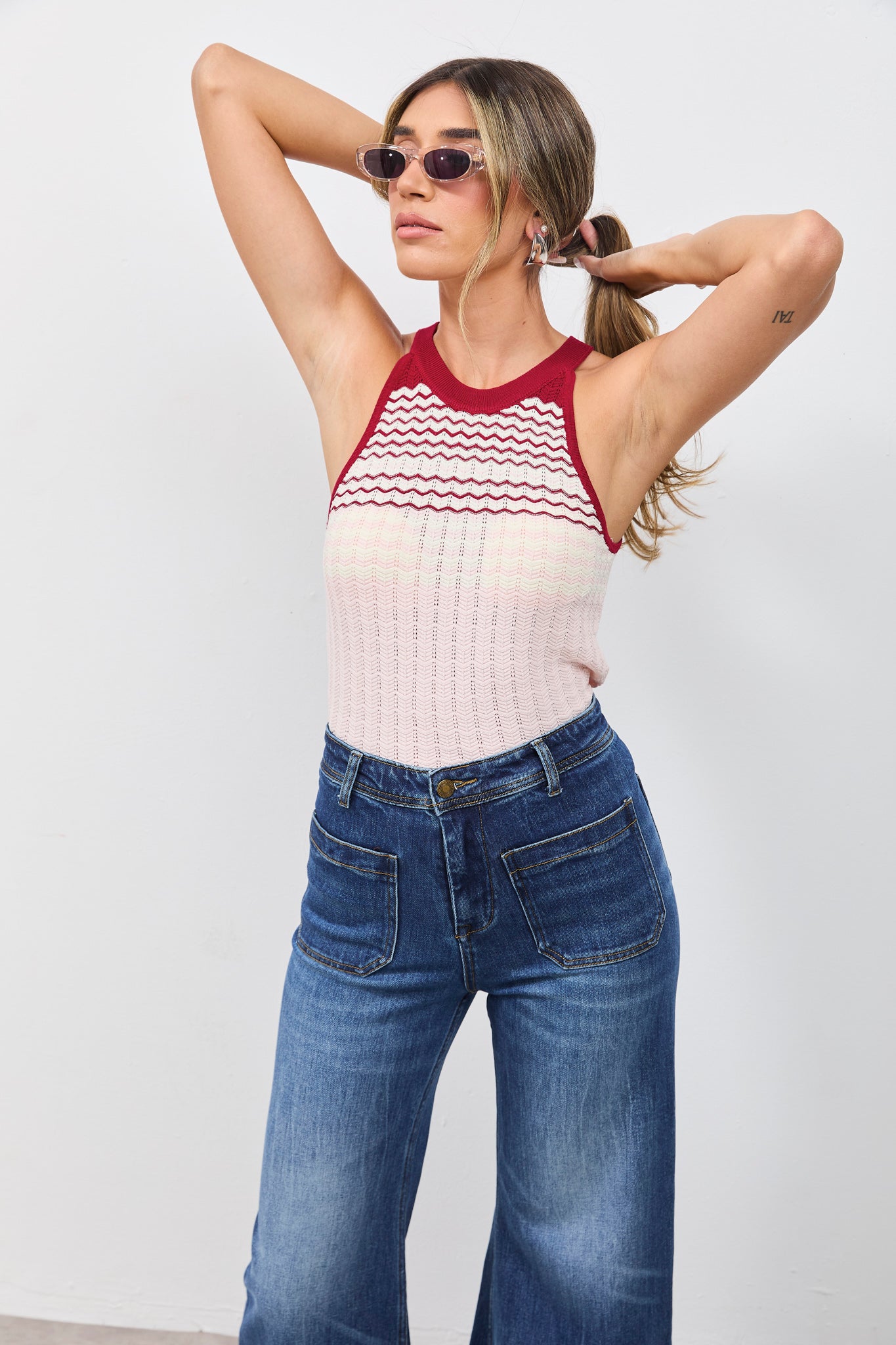 מכנס ג׳ינס אופל