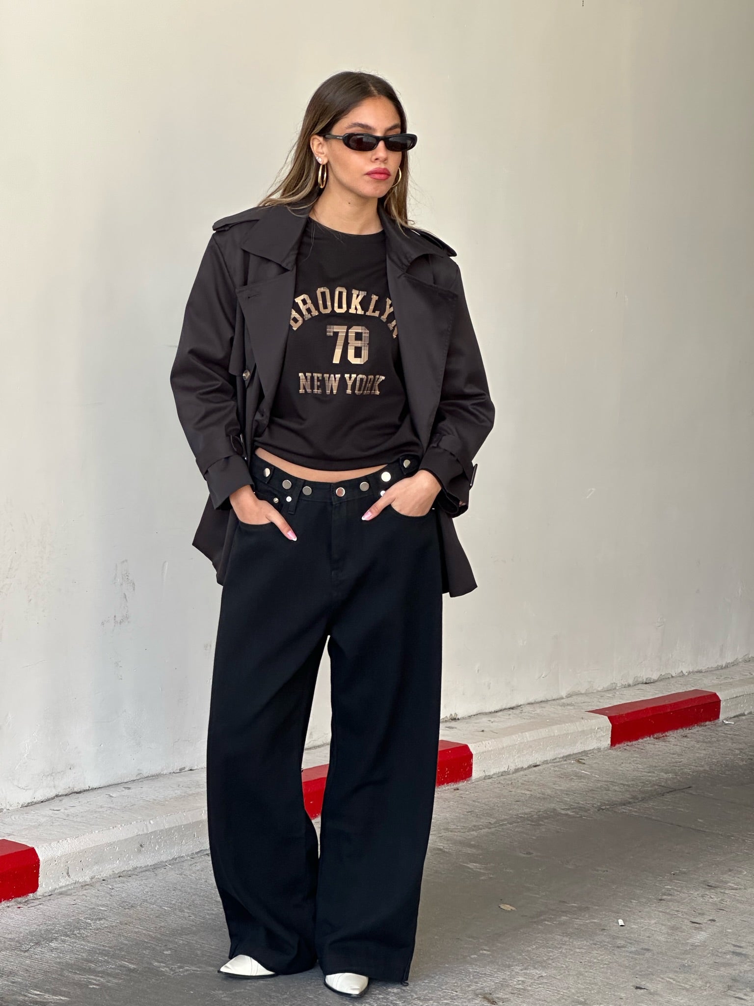 מכנס ג׳ינס ג'וי שחור