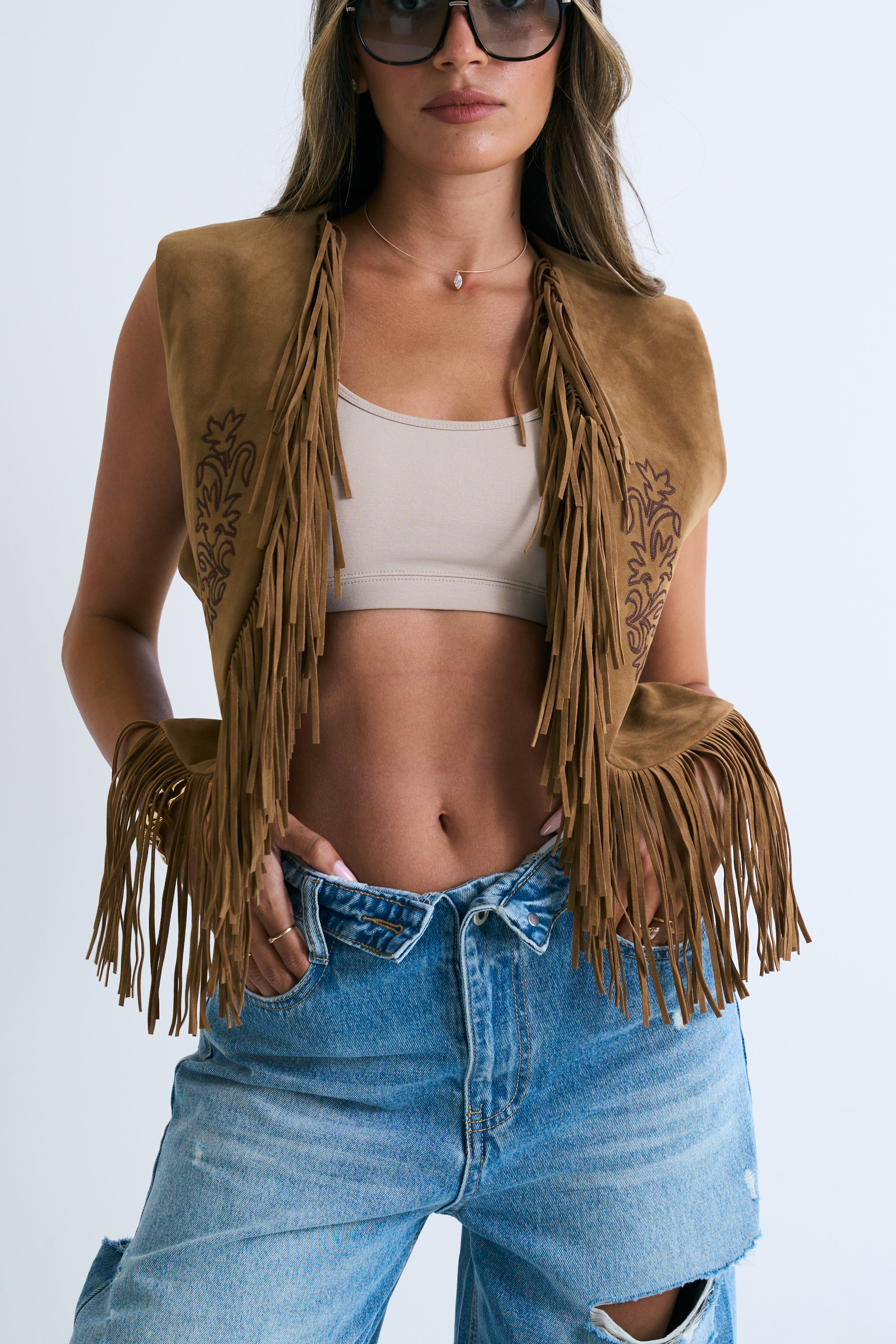 מכנס ג׳ינס שרי בהיר