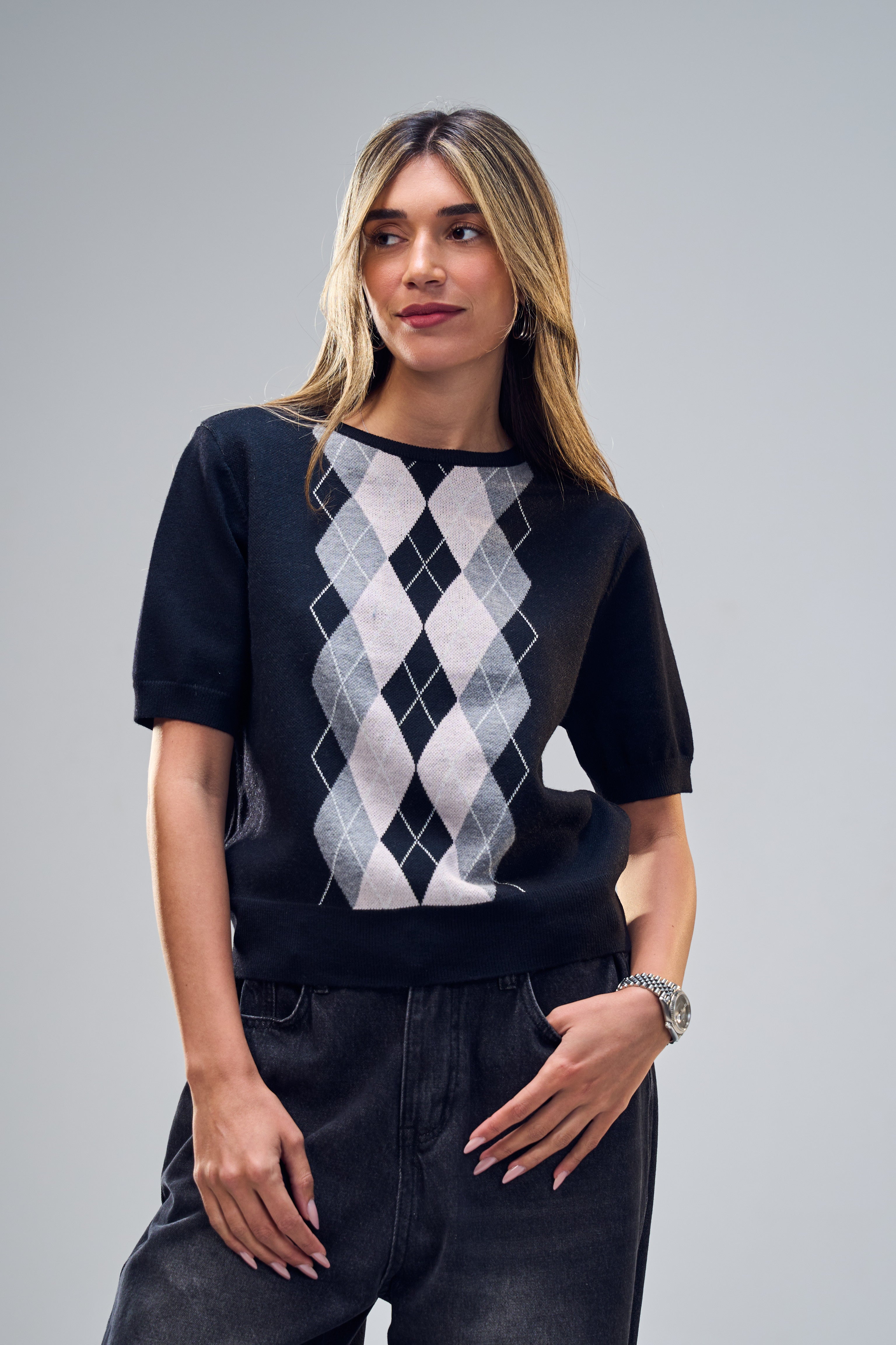 סריג אלינוי כחול כהה