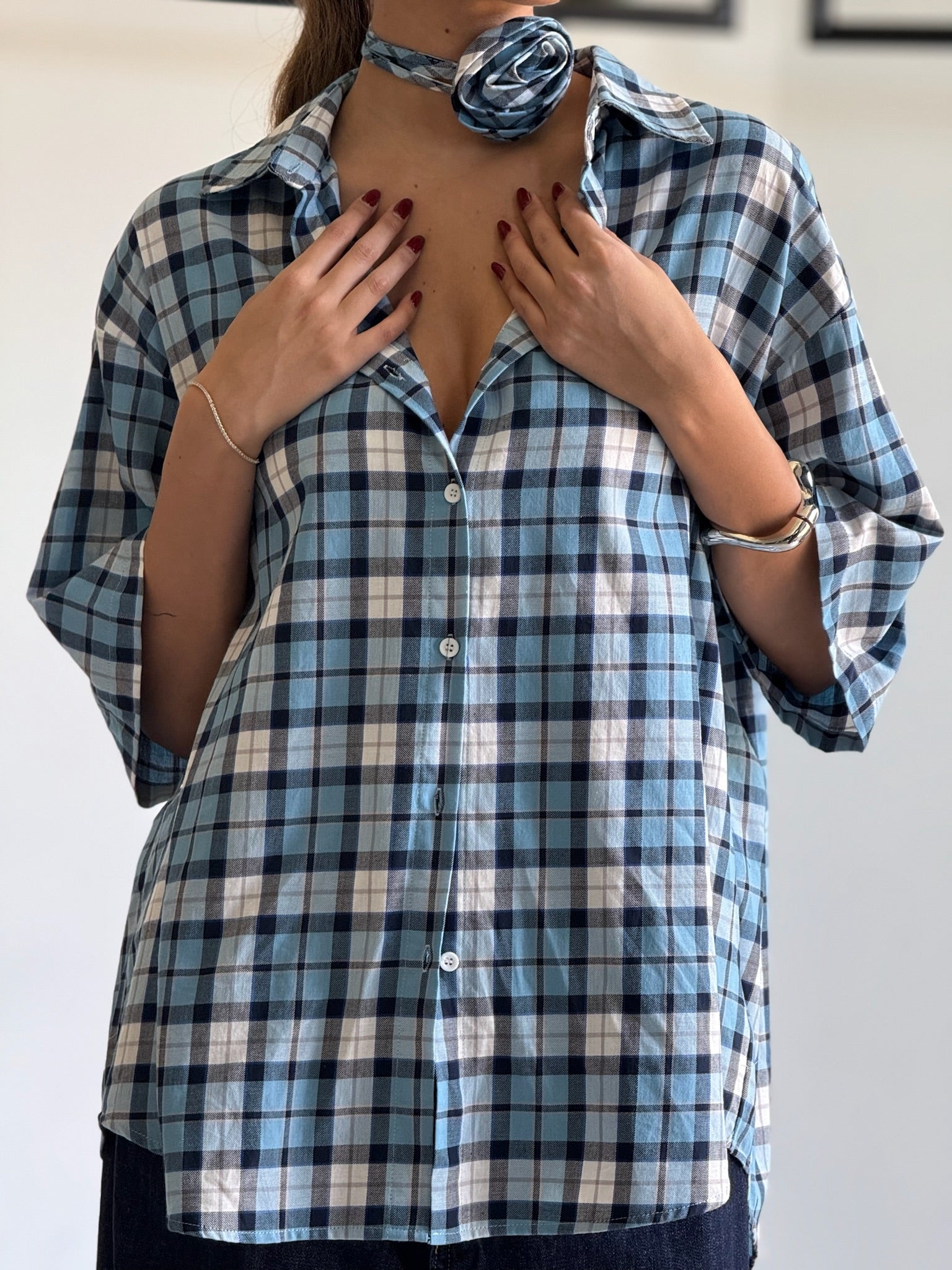 חולצת מילי כחול