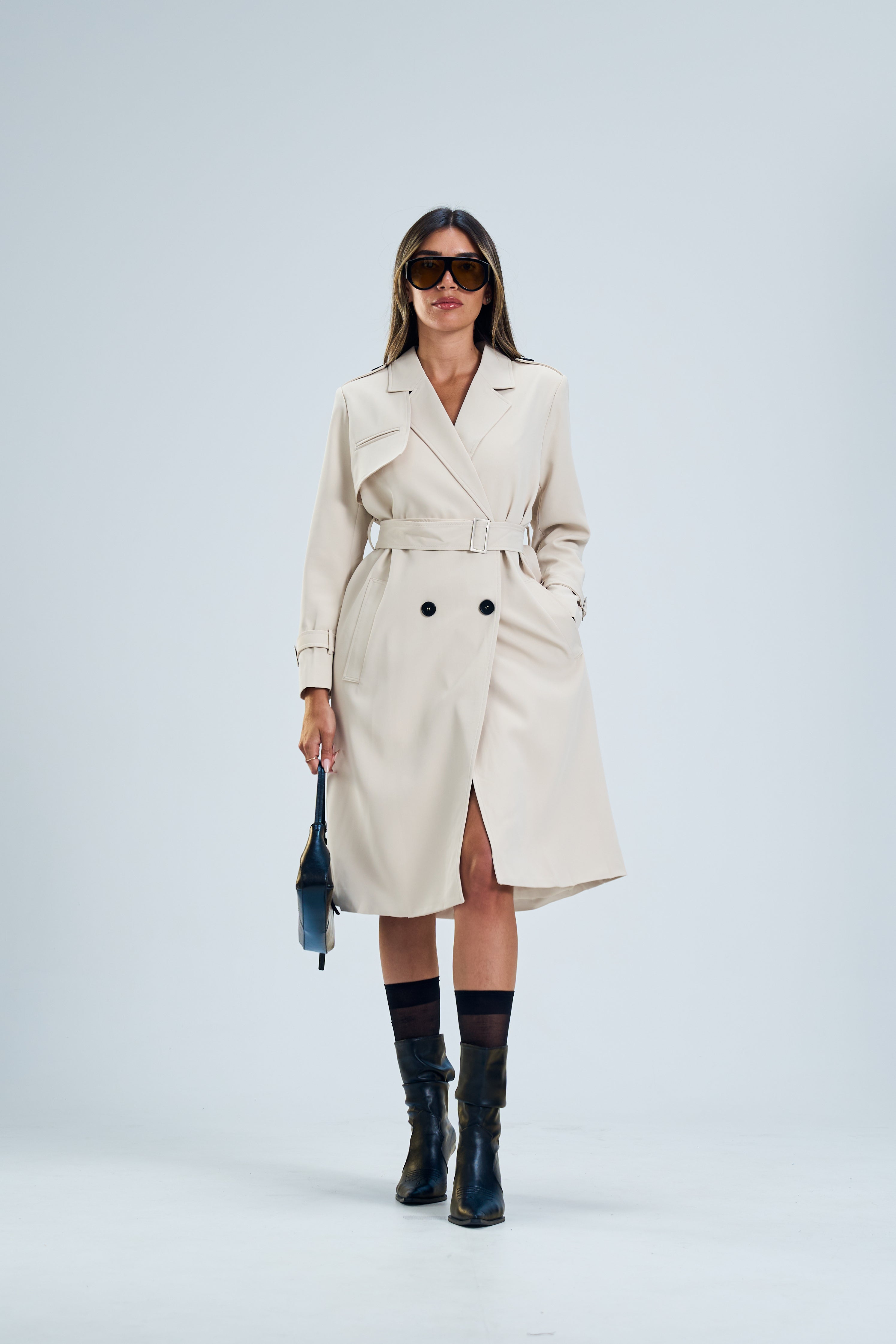 מעיל קאי שמנת