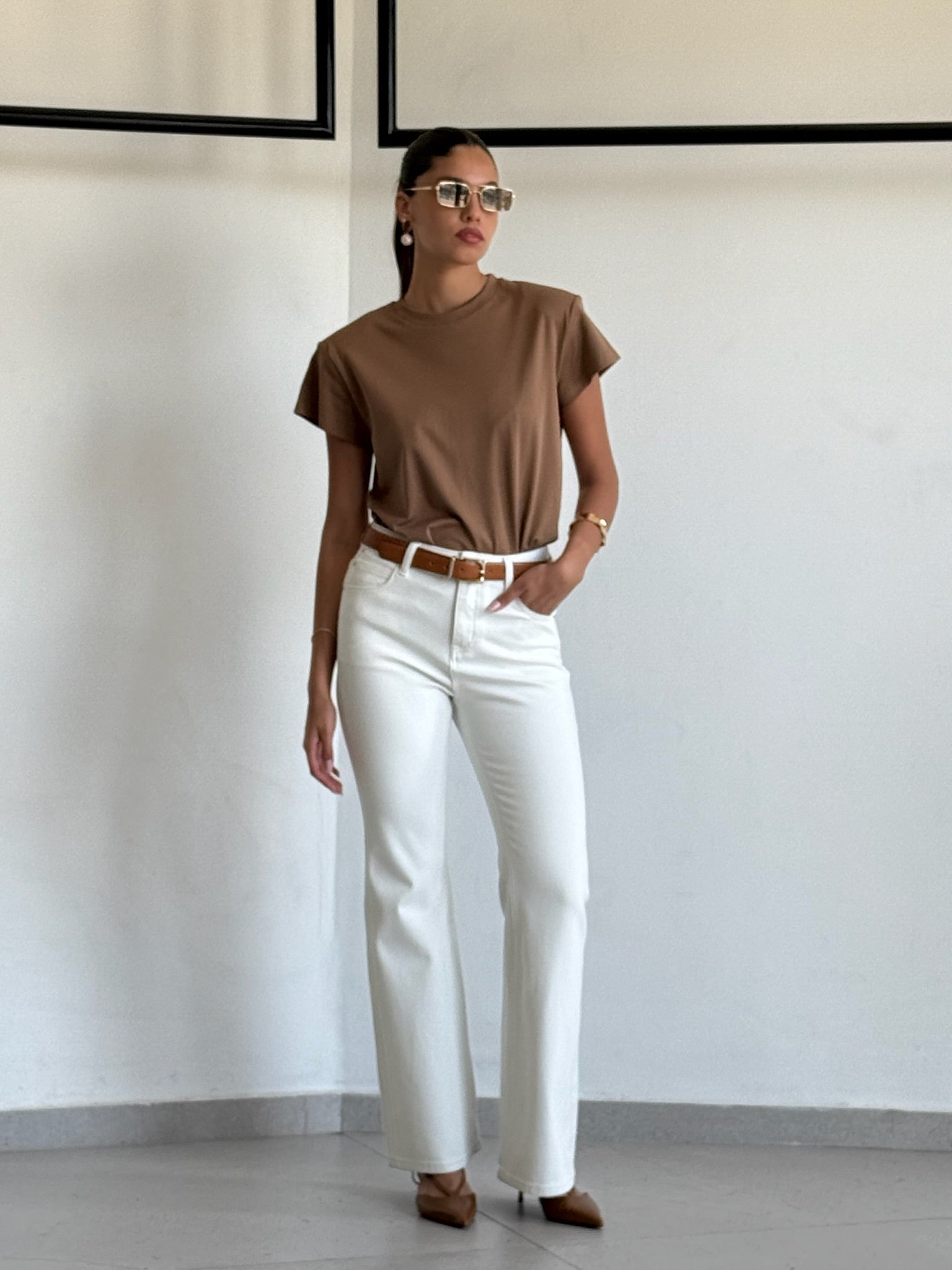 חולצת ליבי חום