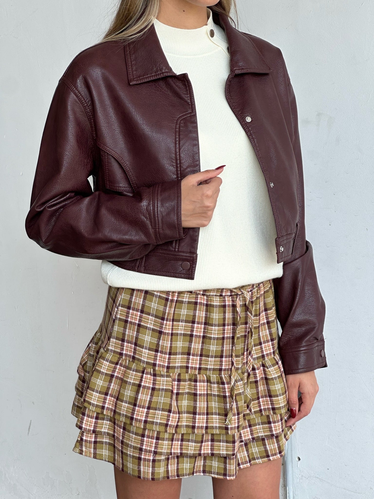 חצאית ליאן ירוק