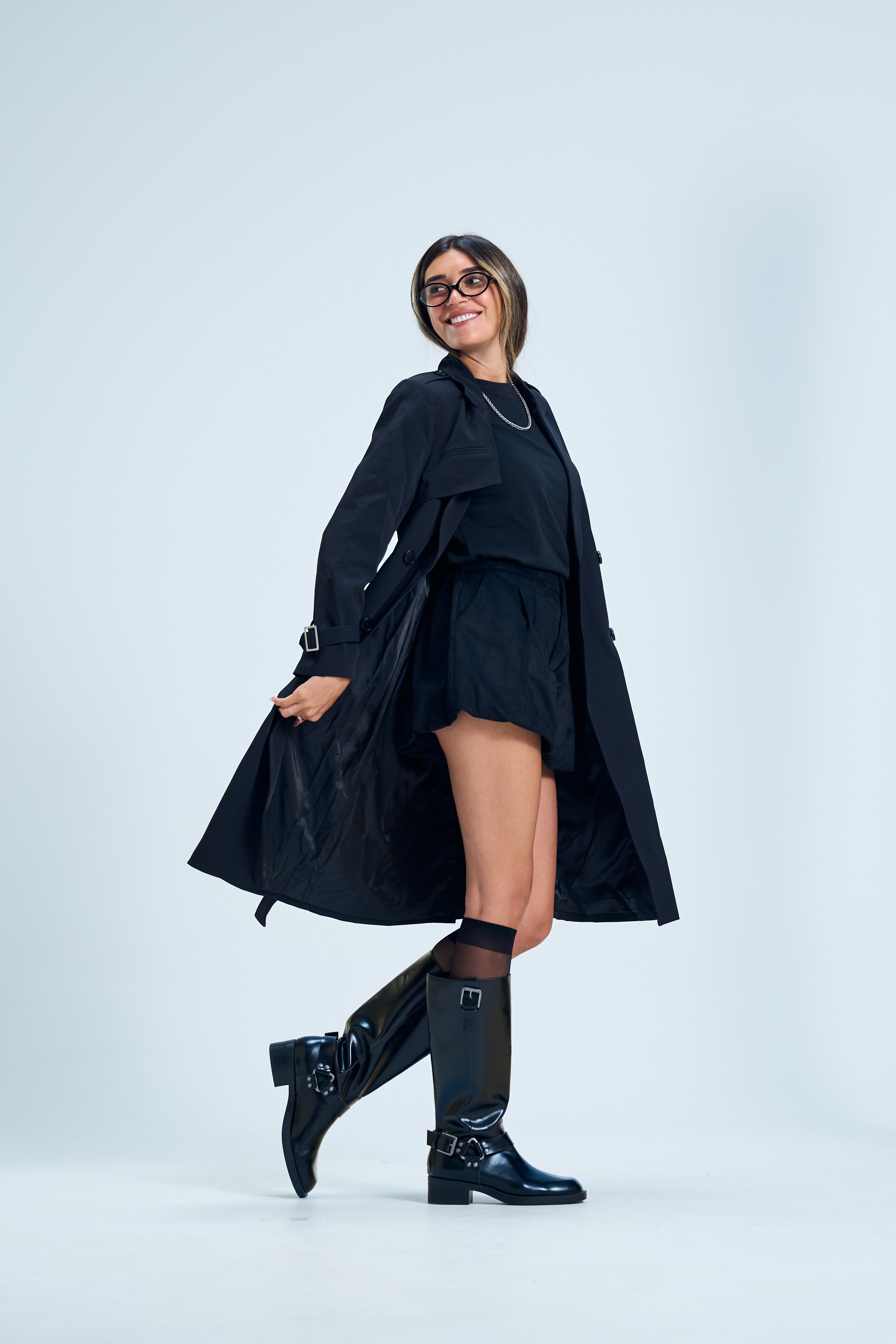 מכנס טיליס שחור