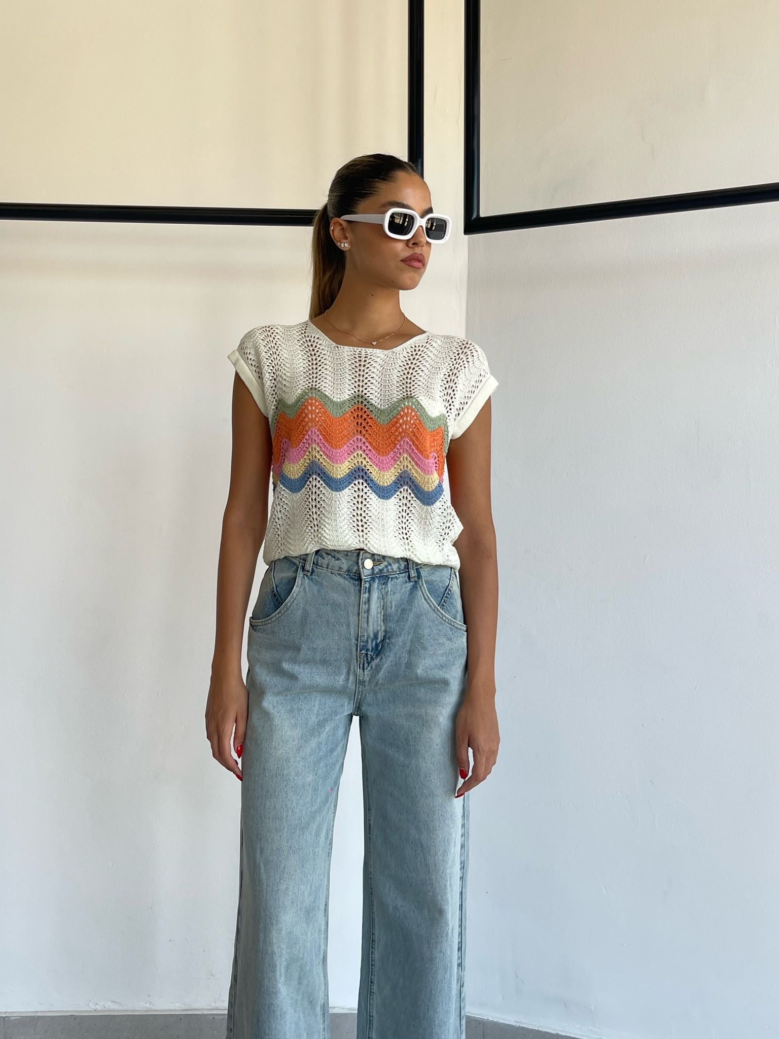 חולצת עמנואל לבן