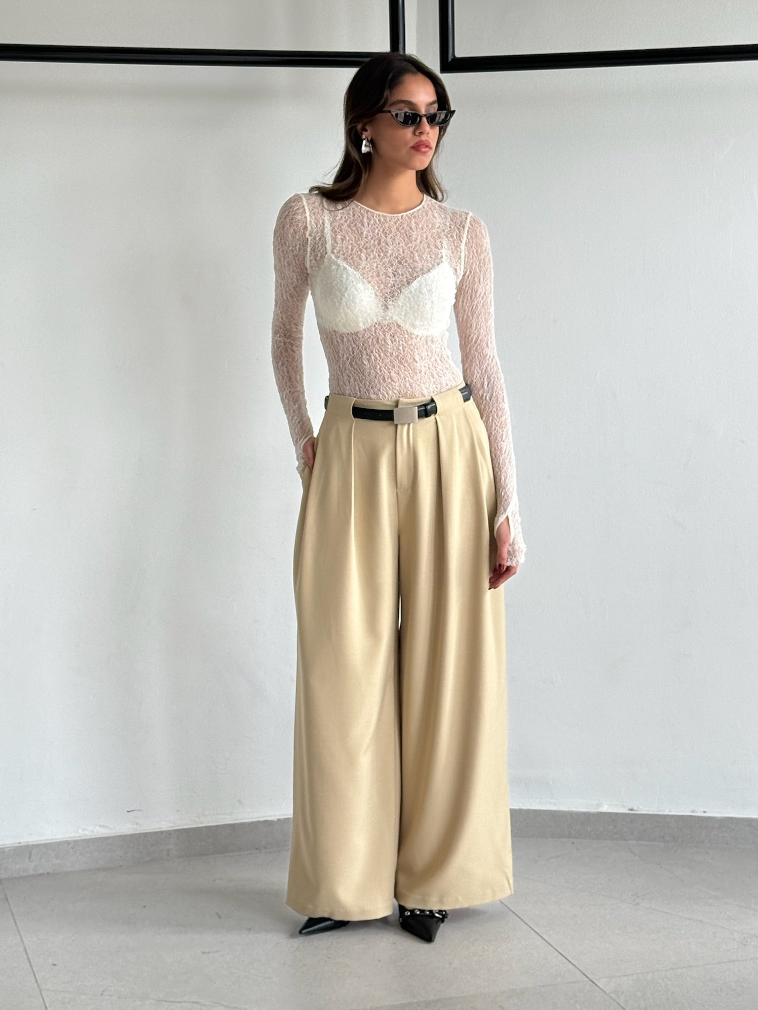 מכנס איזבלה בג