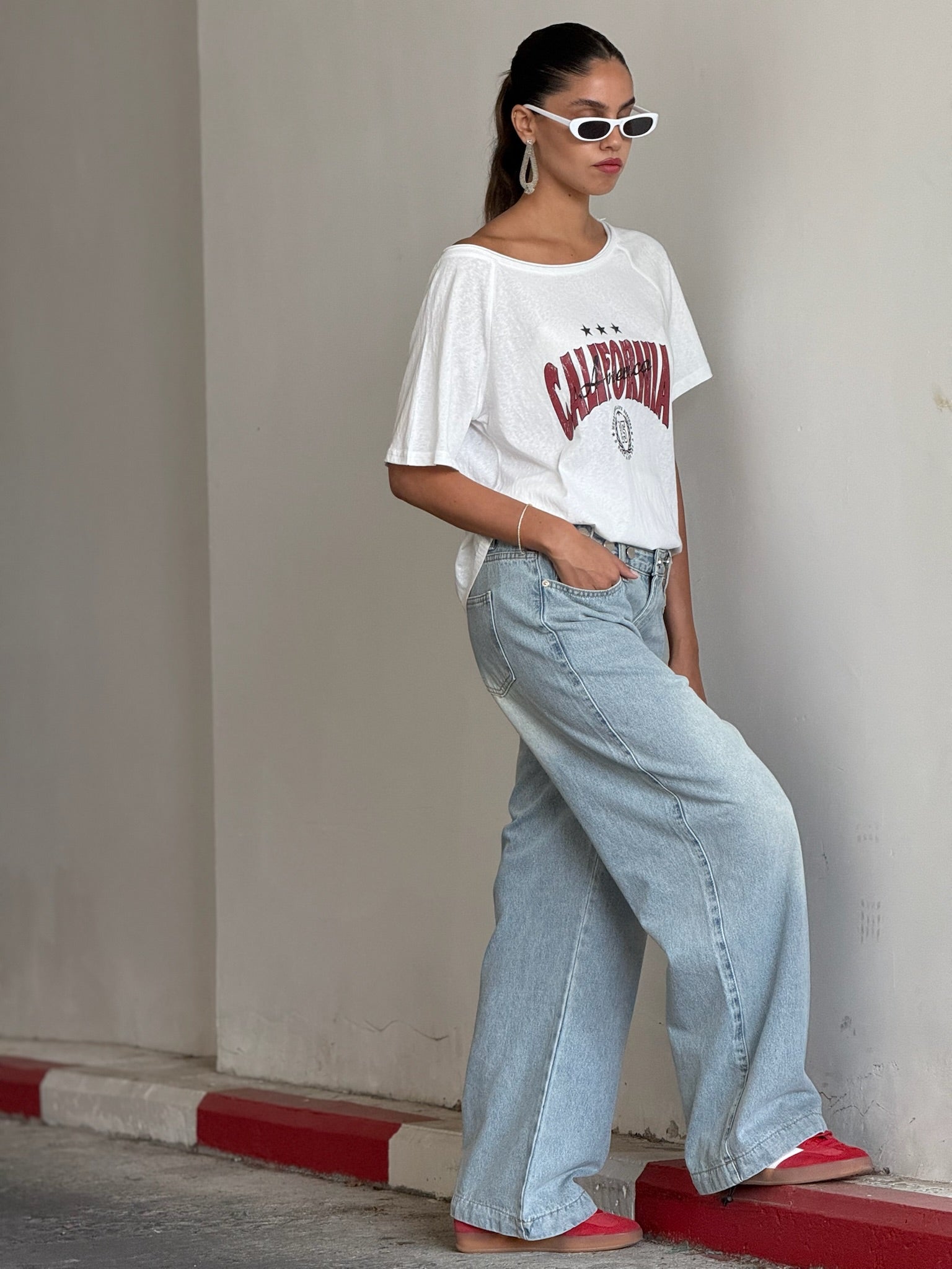 מכנס ג׳ינס ג'וי תכלת