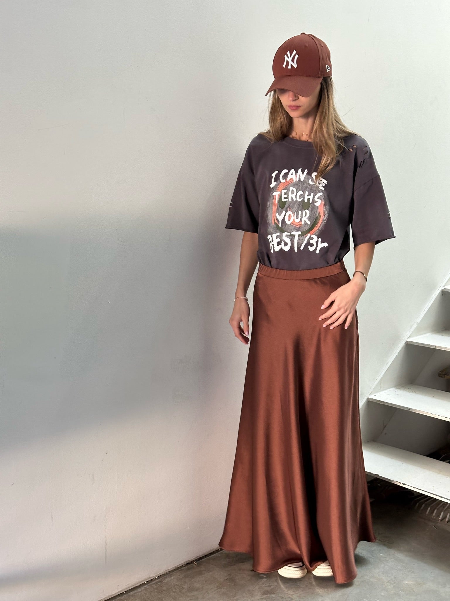 חצאית רוס סאטן