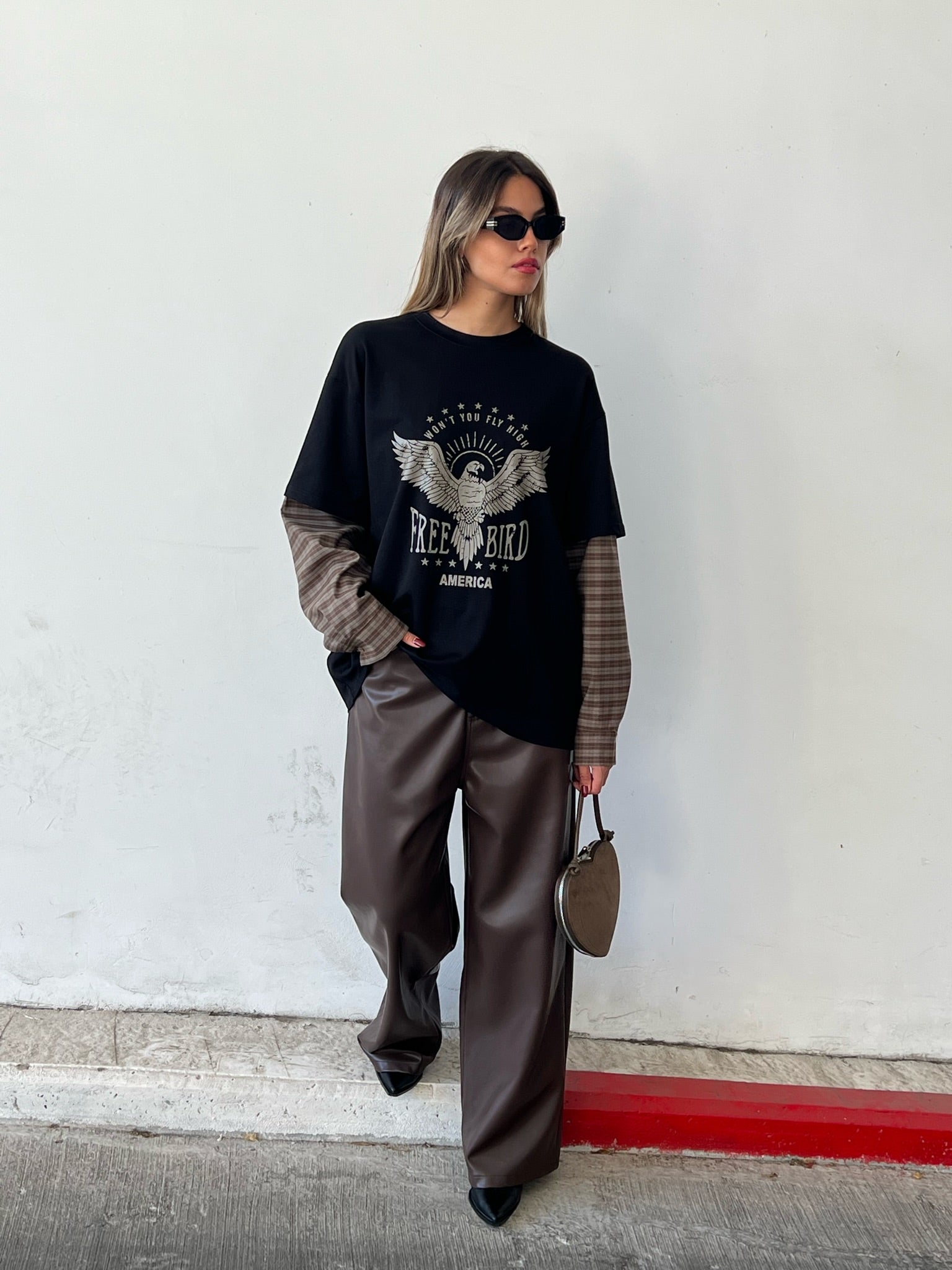 חולצת מירלי שחור