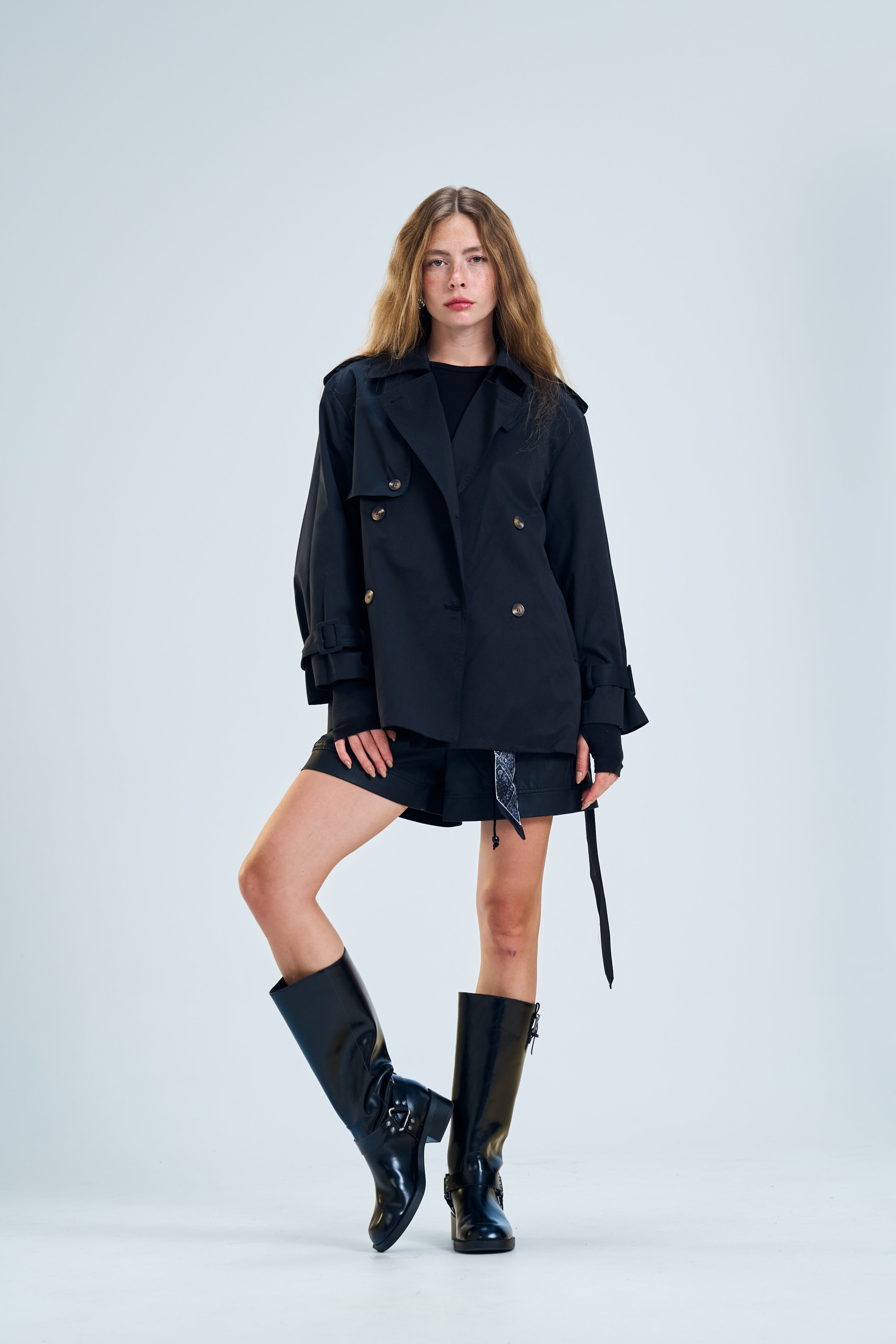 מעיל שליו שחור