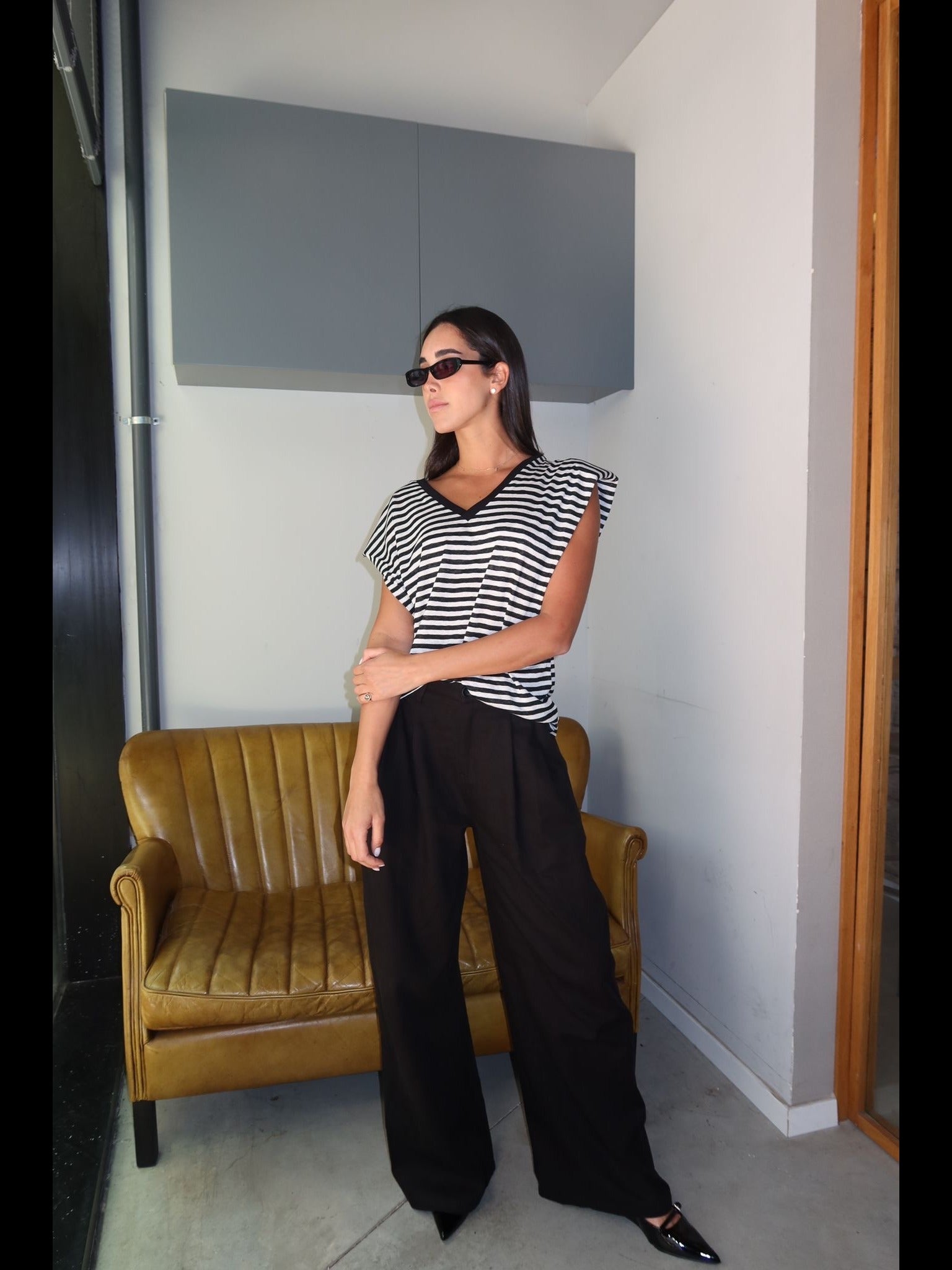 מכנס קלוד שחור