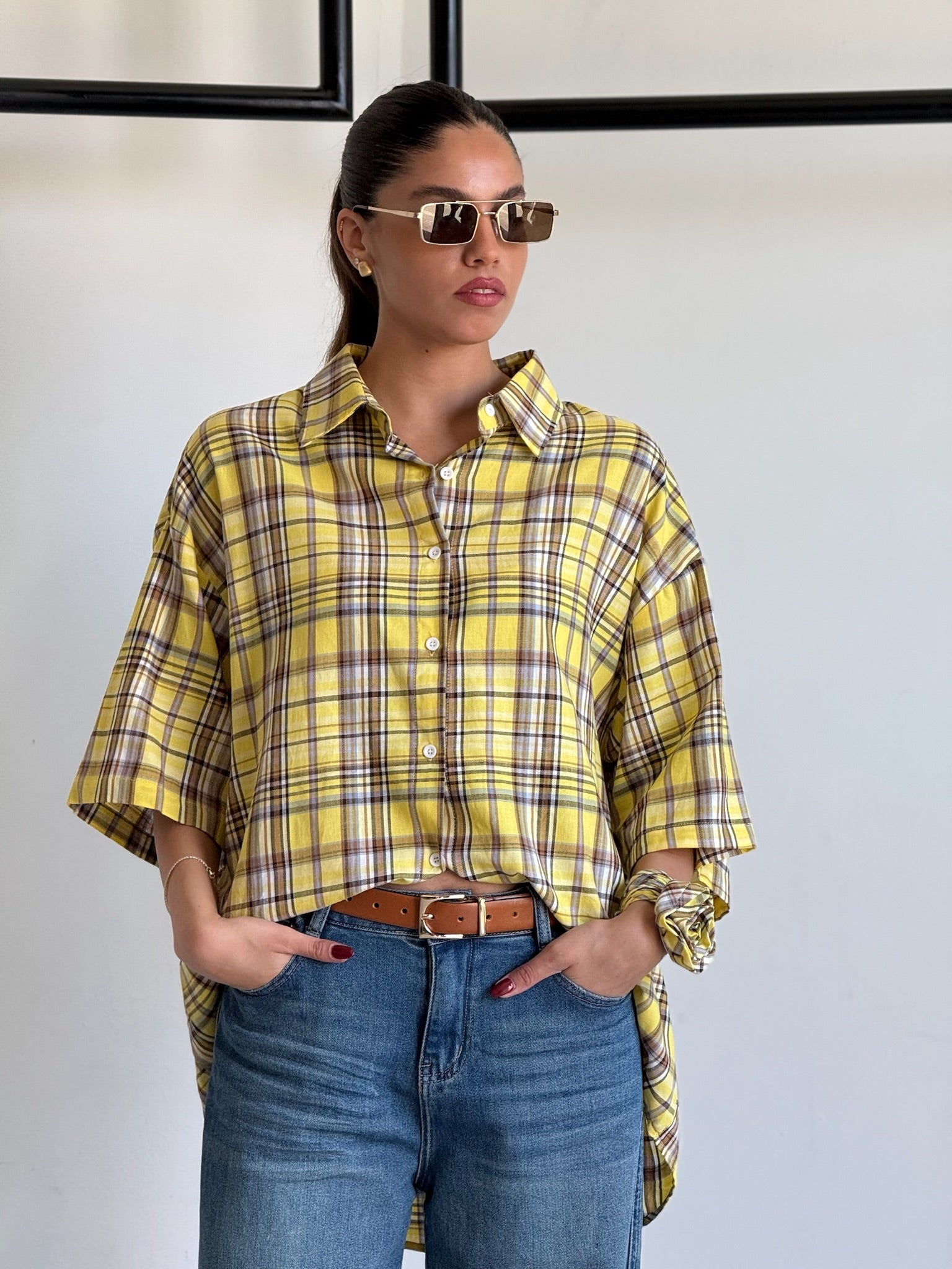 חולצת מילי צהוב