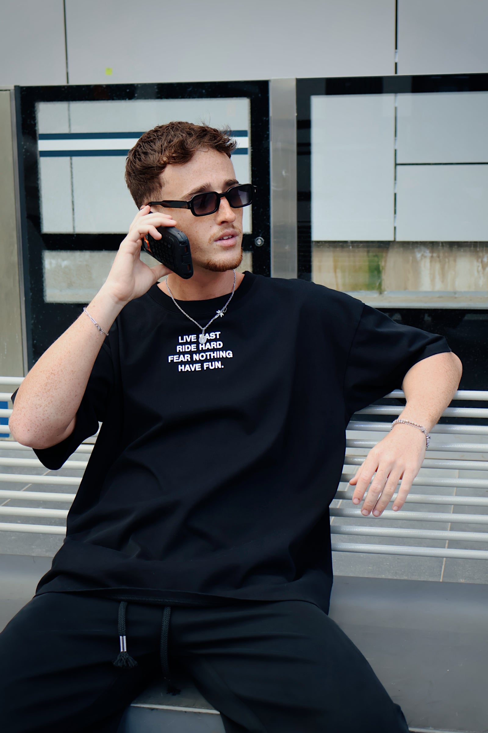 חולצת דיויד שחור