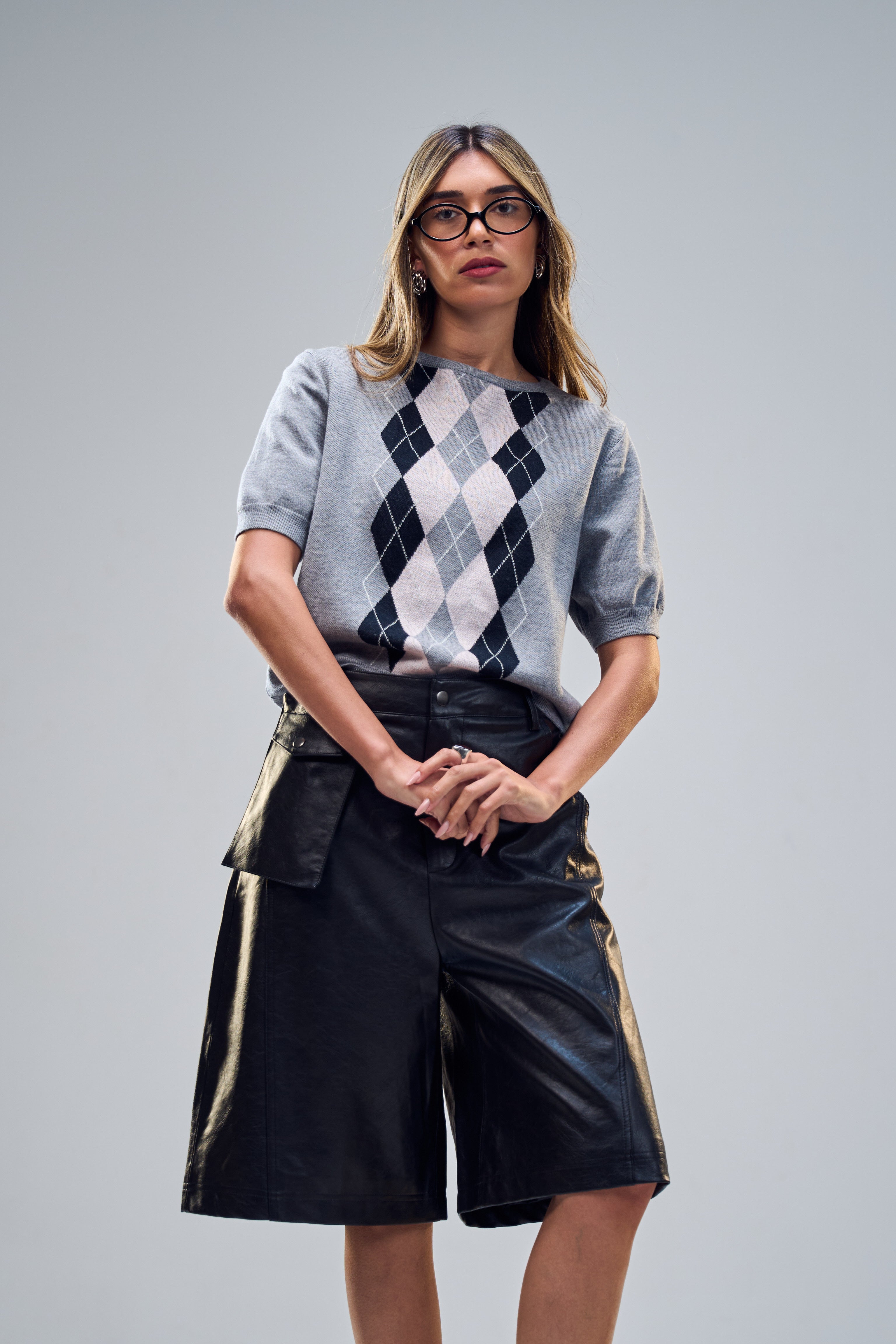 סריג אלינוי אפור