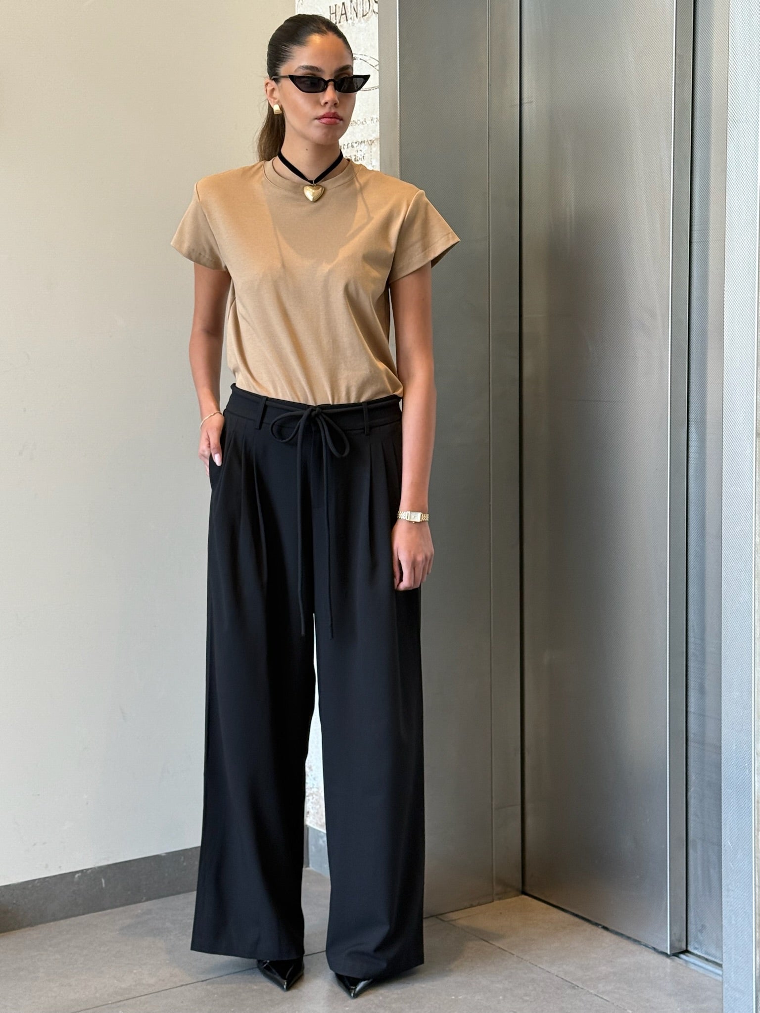 מכנס שלבי שחור