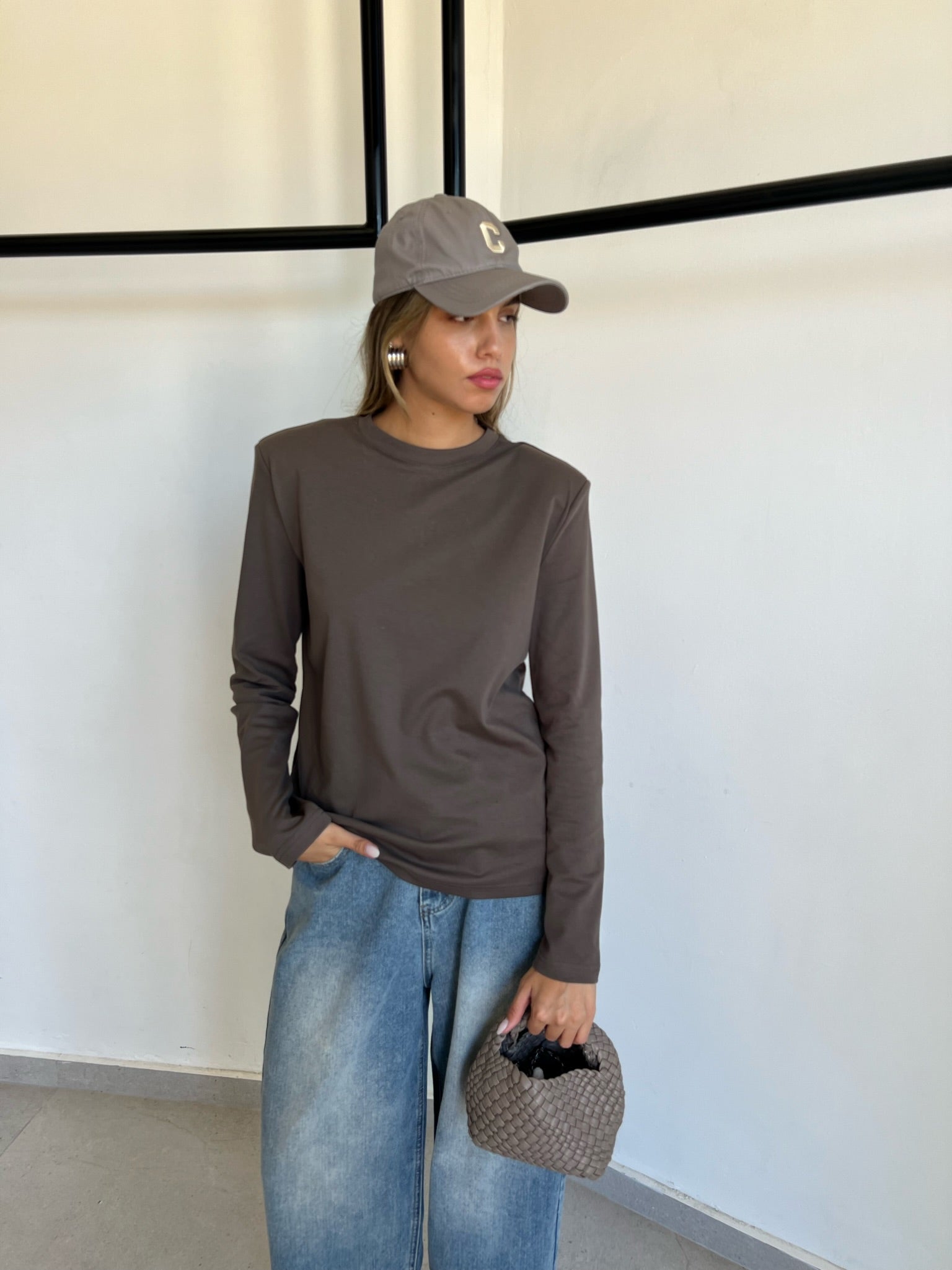 חולצת ליביה חום