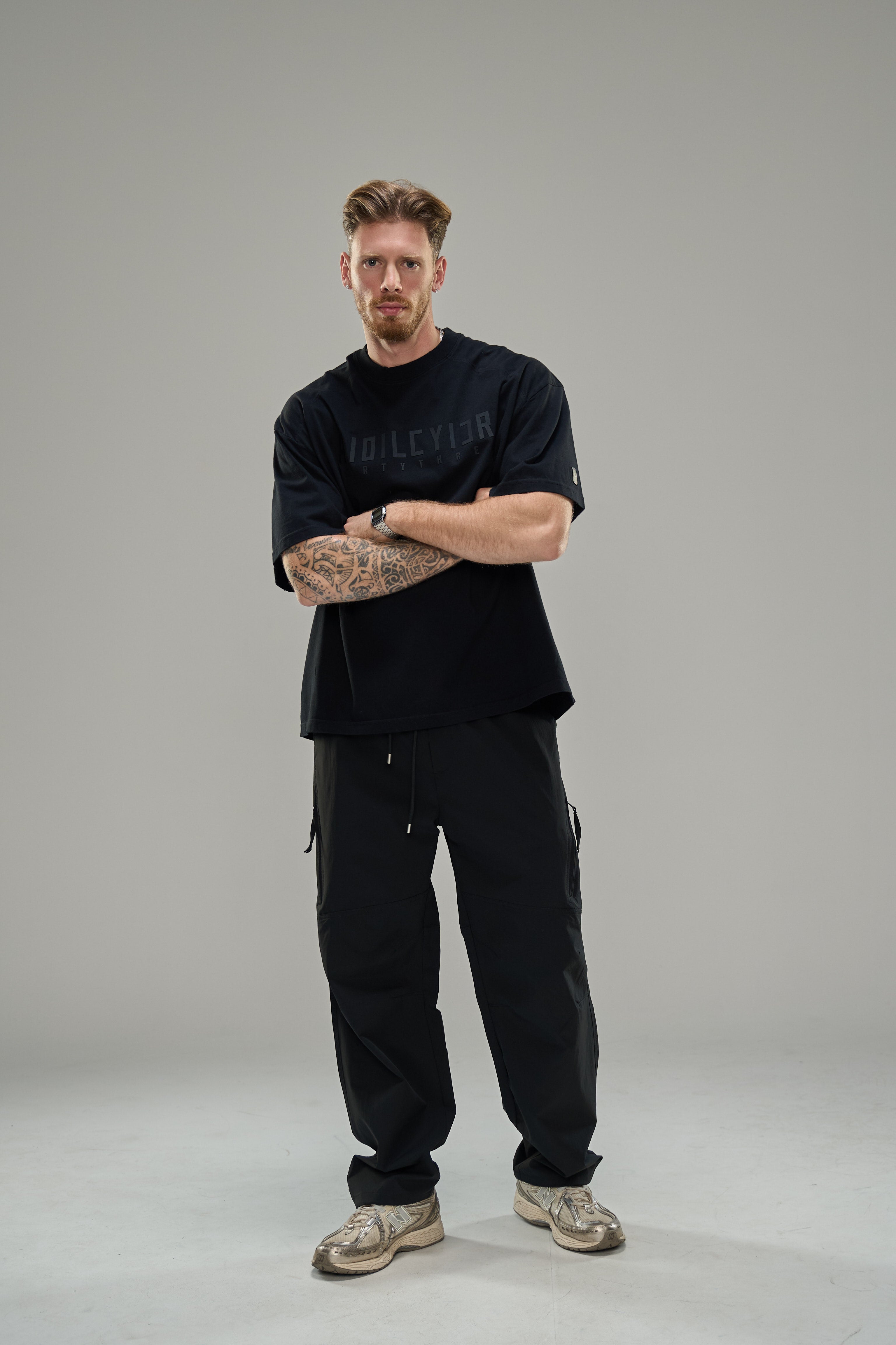 מכנס פול שחור