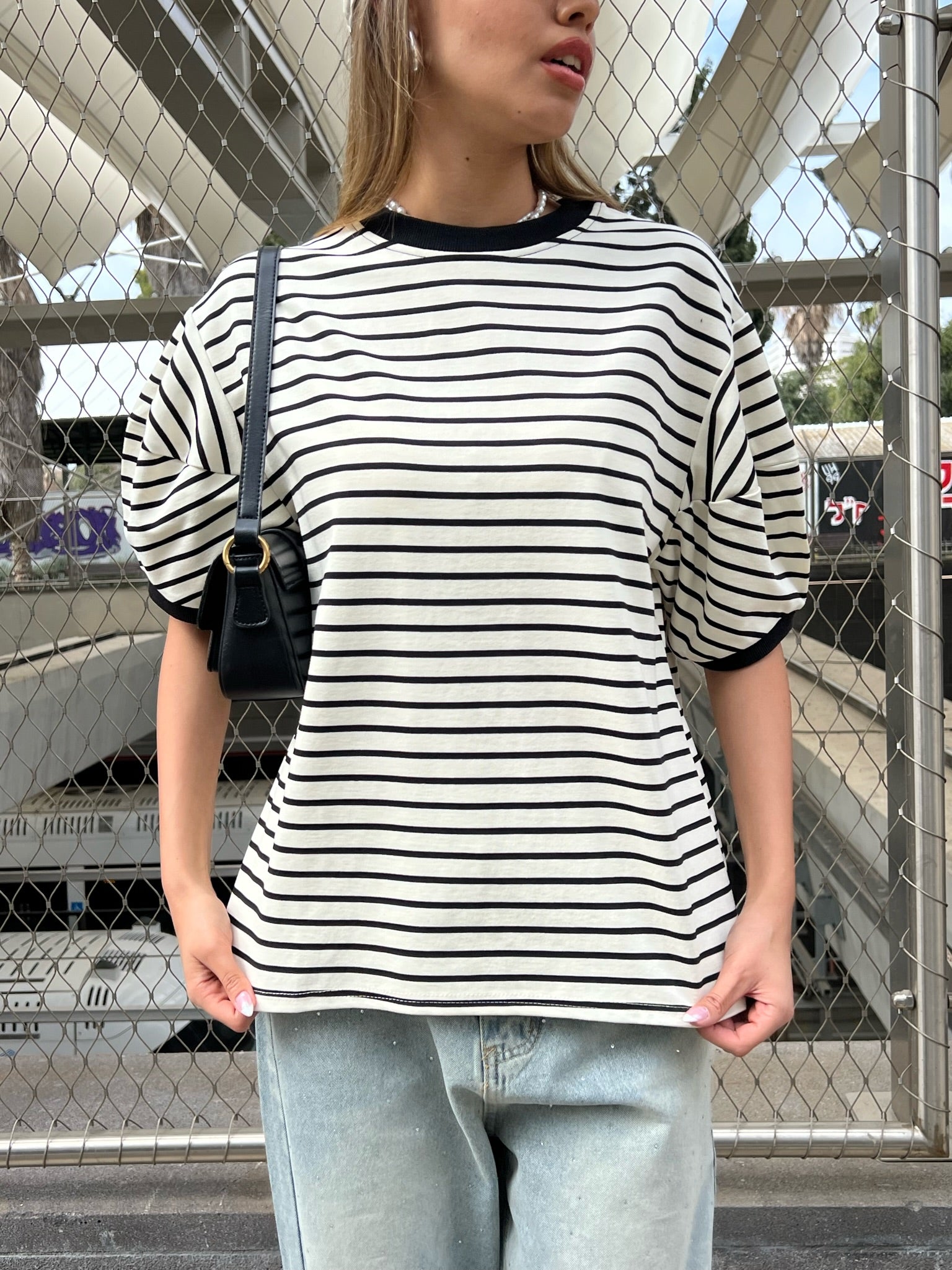 חולצת לייה לבן