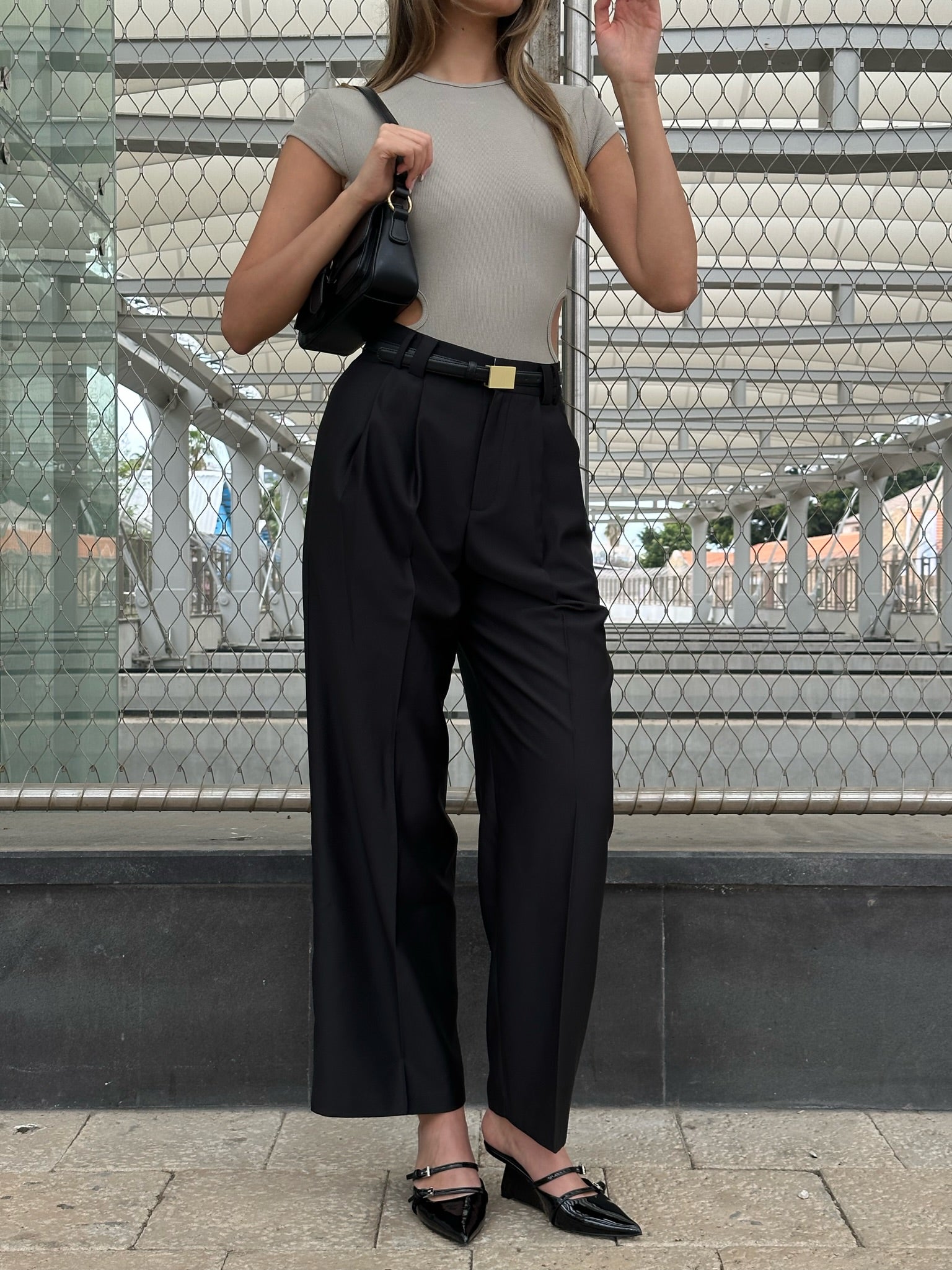 מכנס מיאה שחור