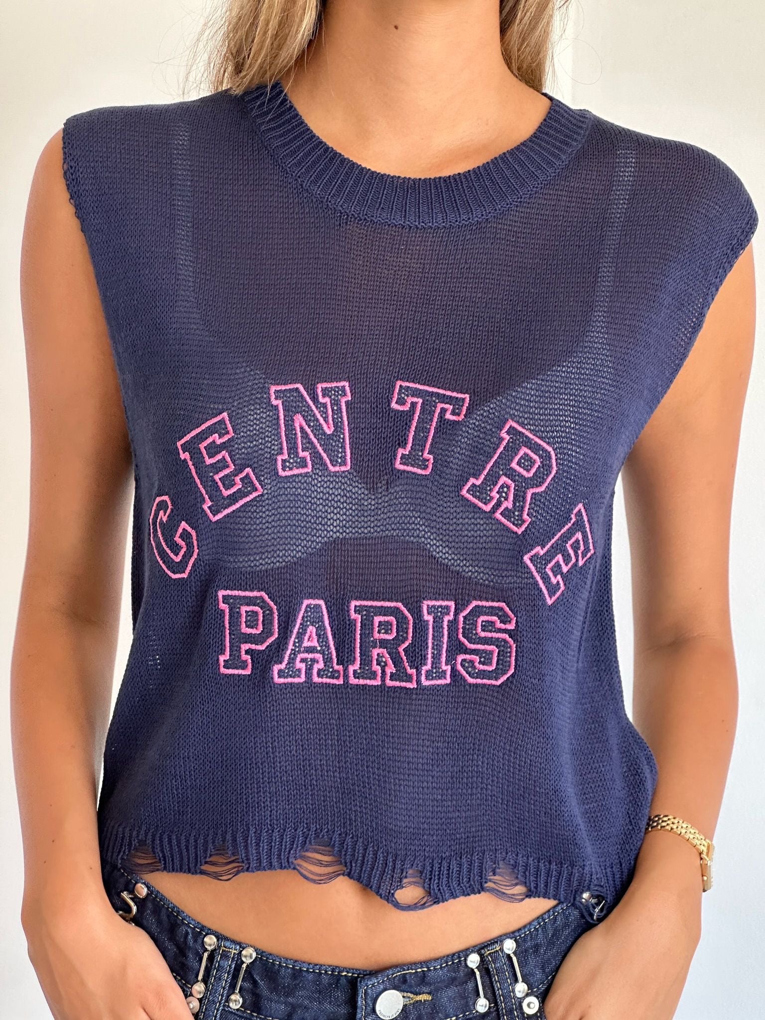 חולצת פרי כחול