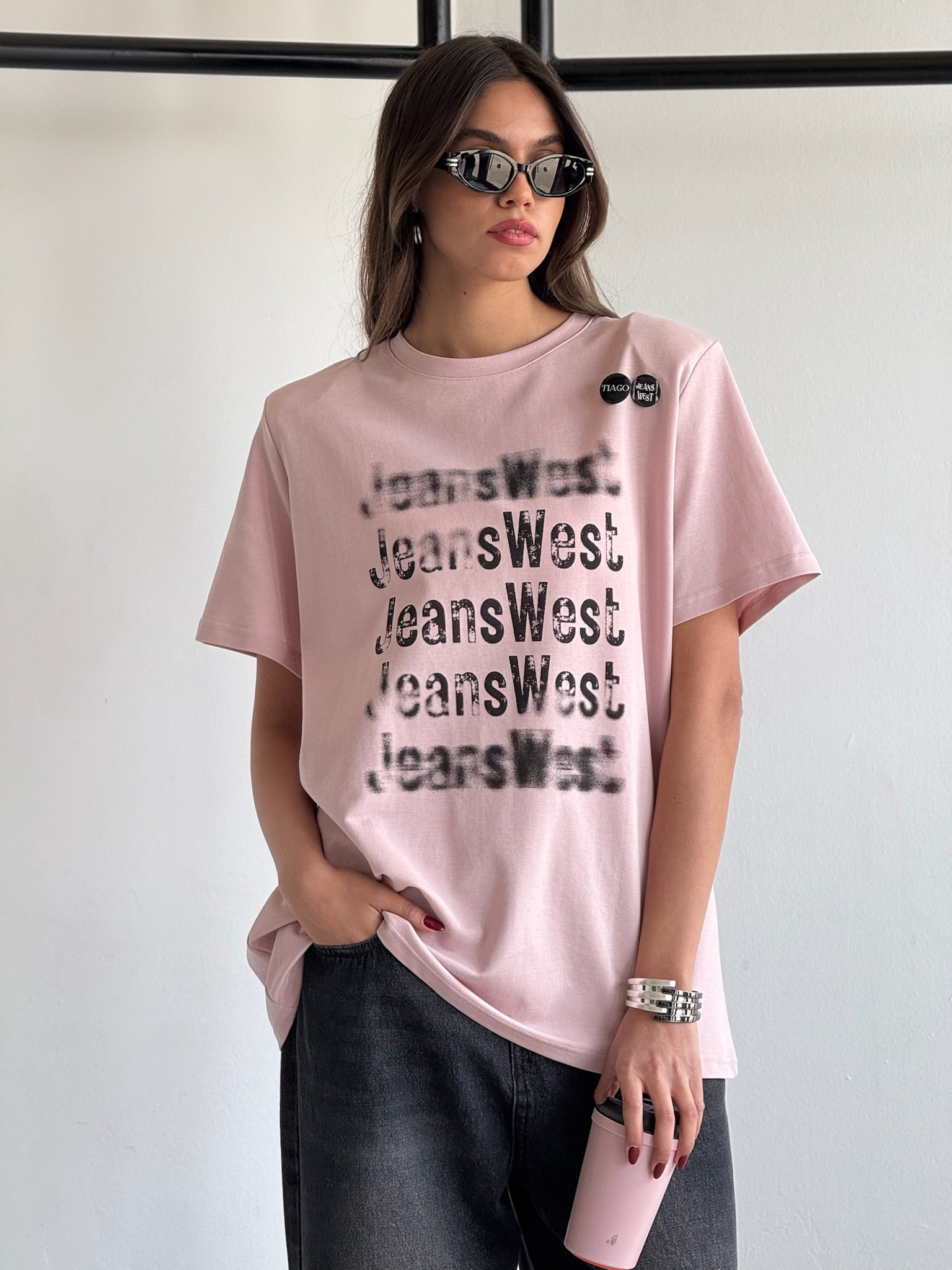 חולצת אמור ורוד