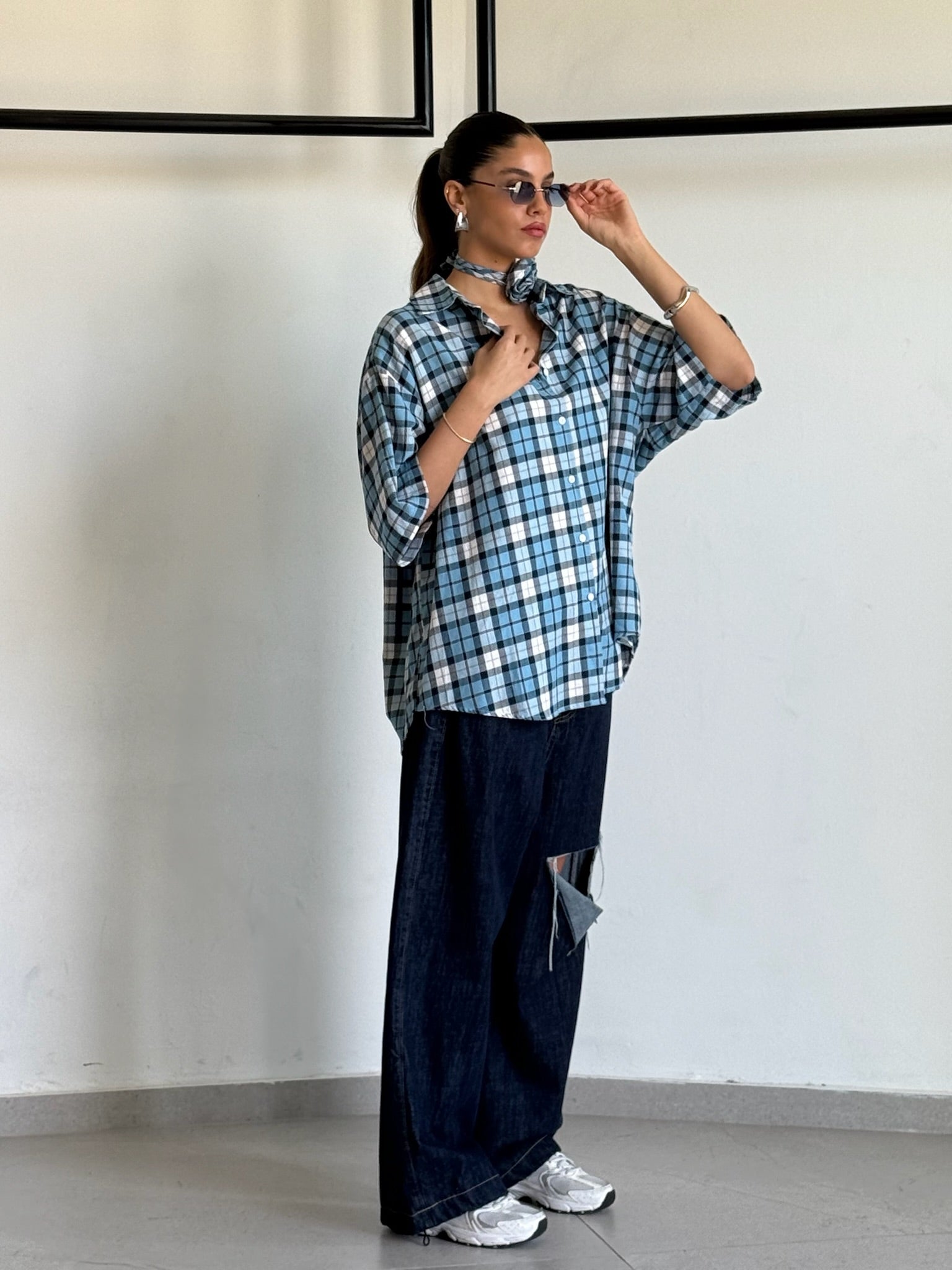 חולצת מילי כחול