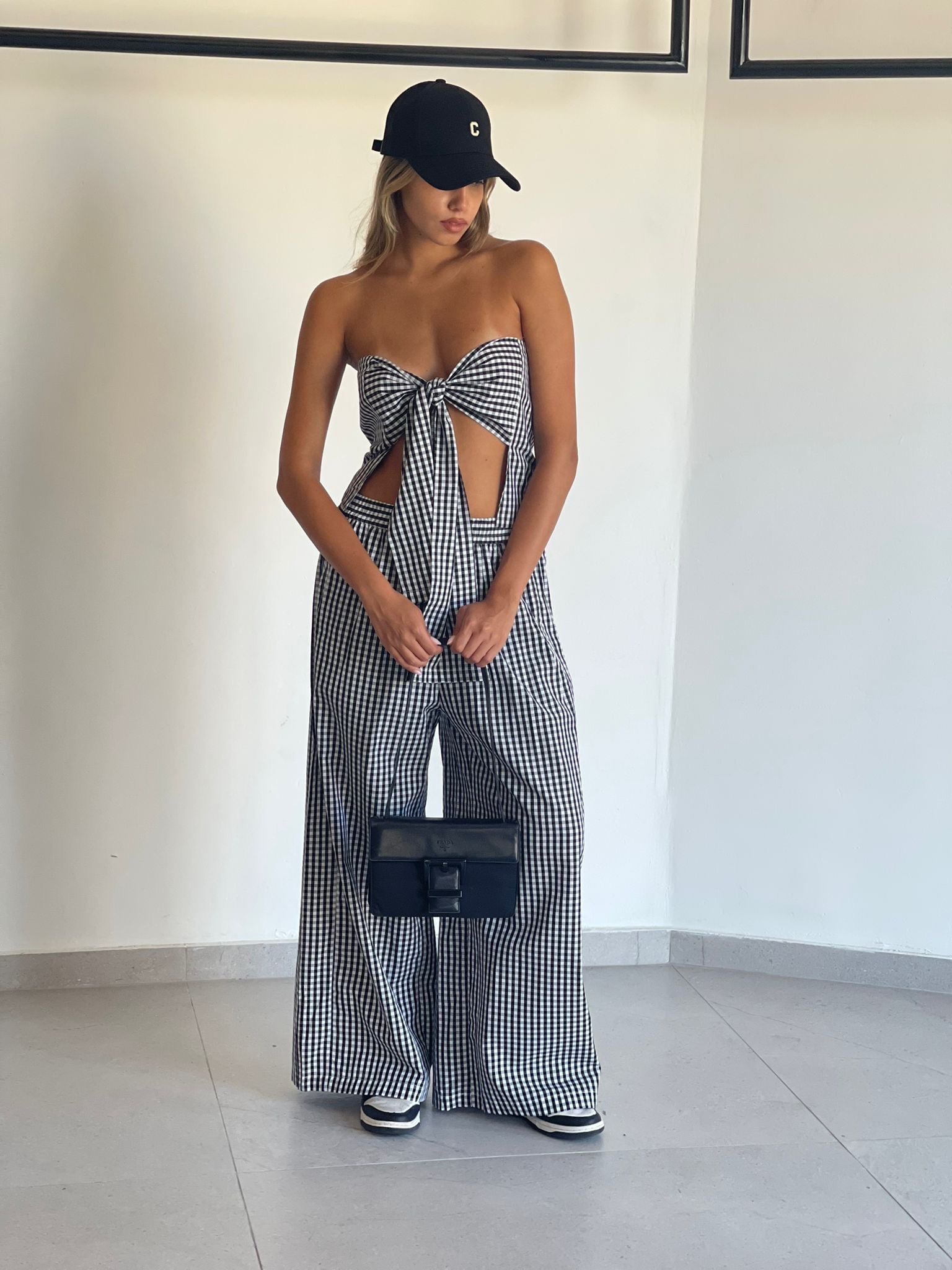 מכנס מקס משבצות