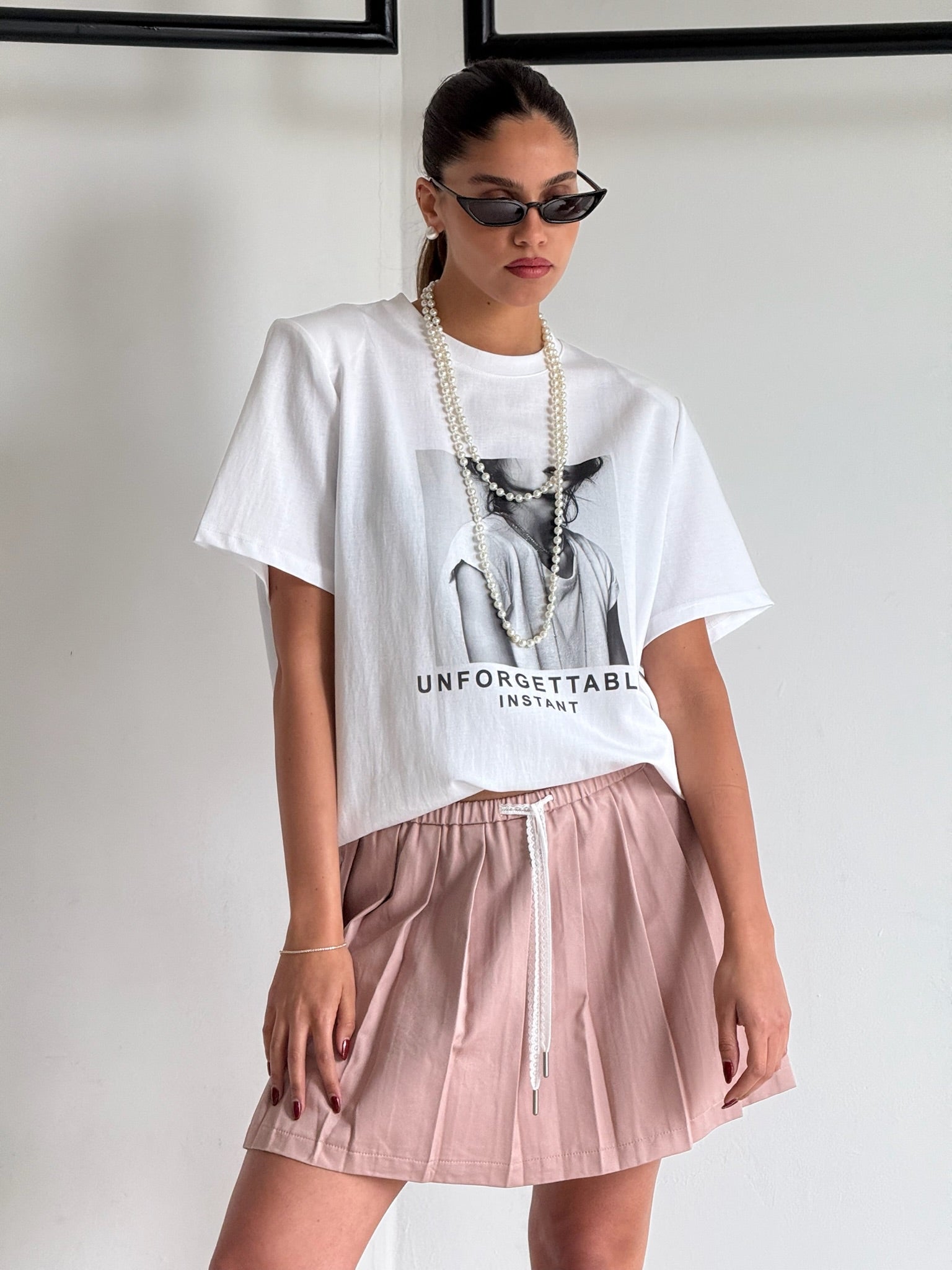 חצאית תומר ורוד