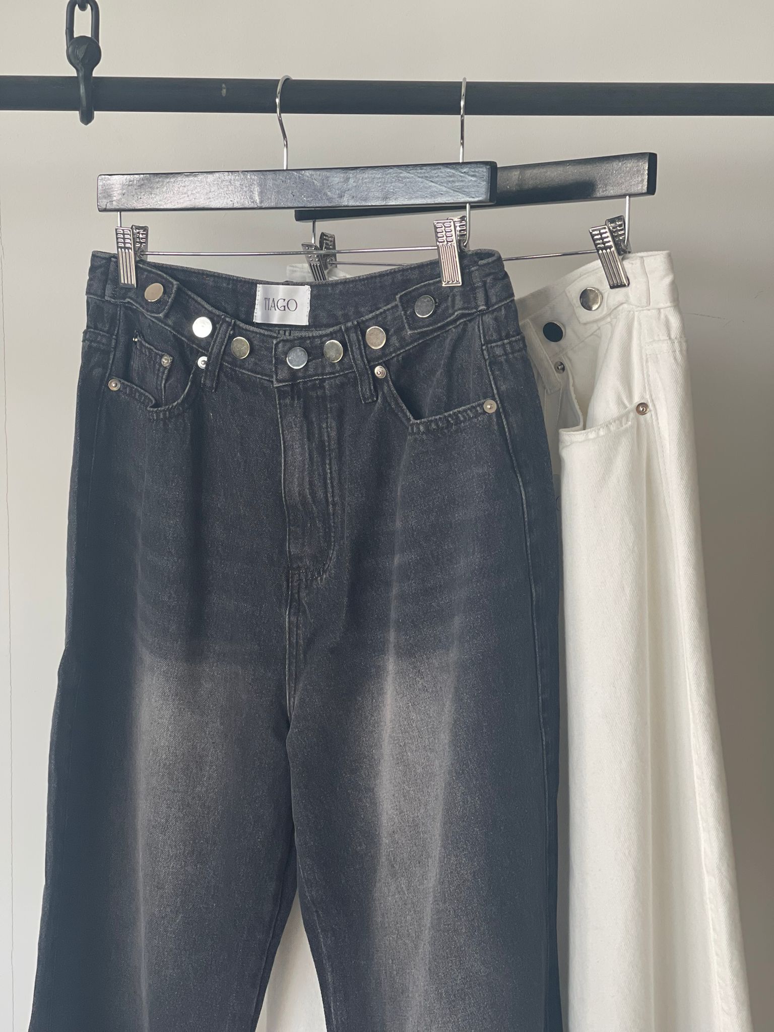 מכנס ג׳ינס מיילי אפור