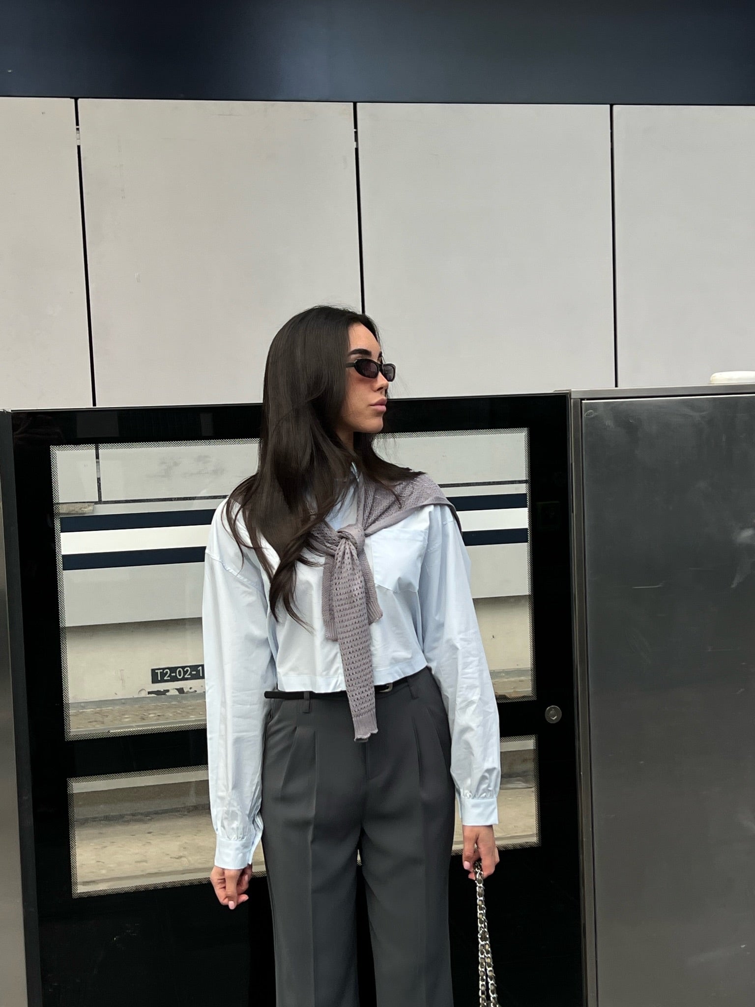 מכנס מילאן אפור