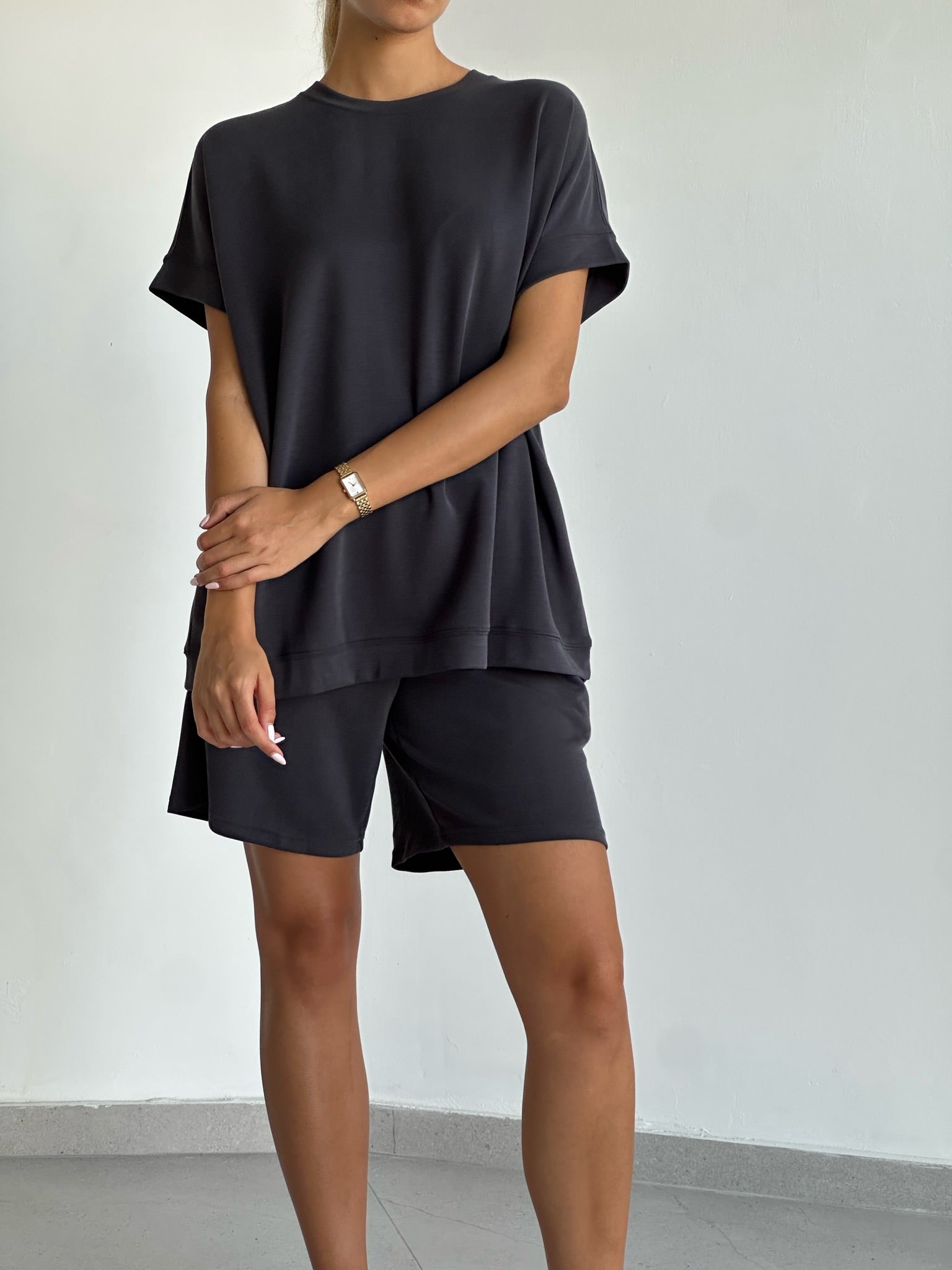 חליפת רונה אפור