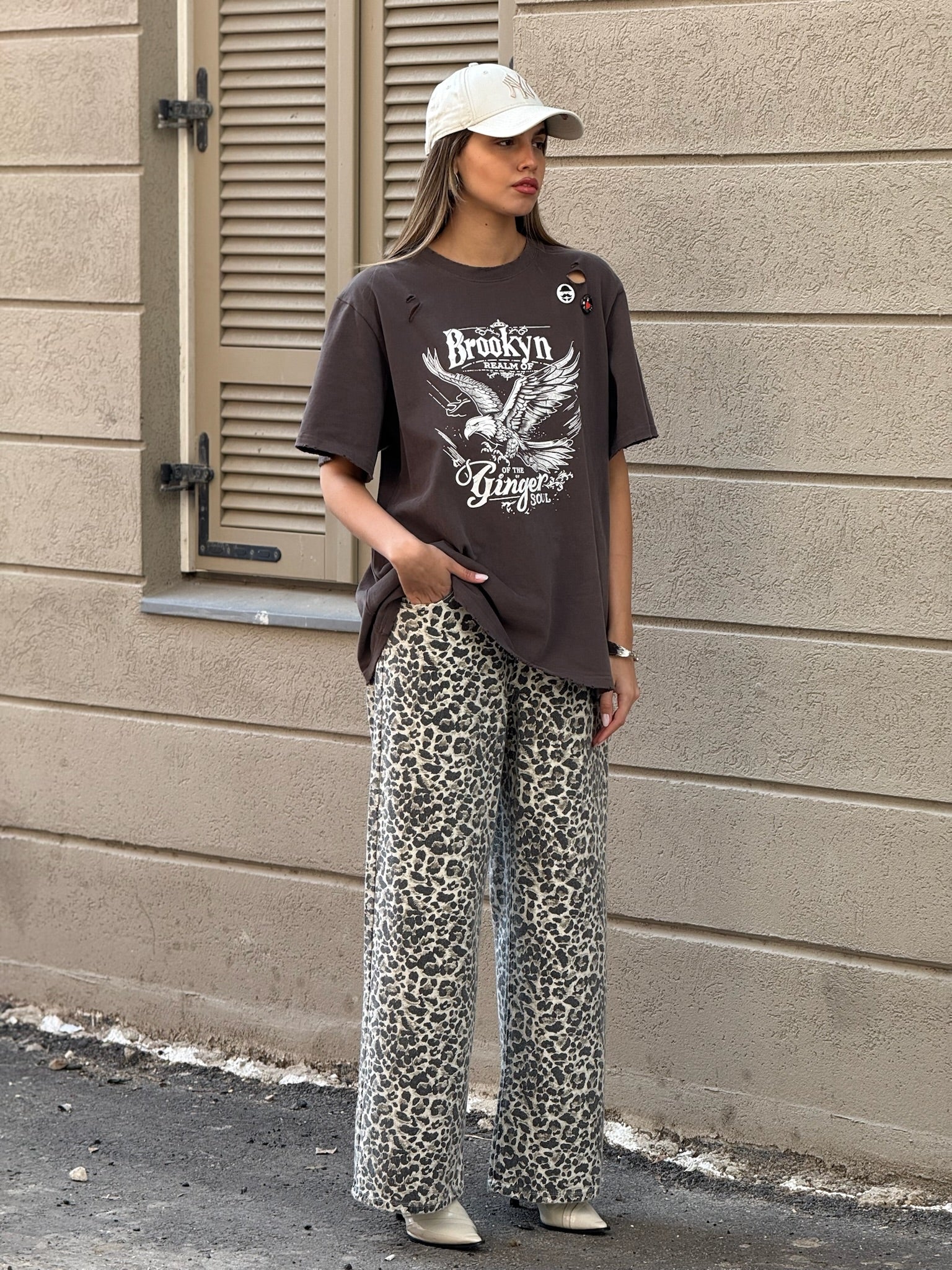 מכנס שלי לבן