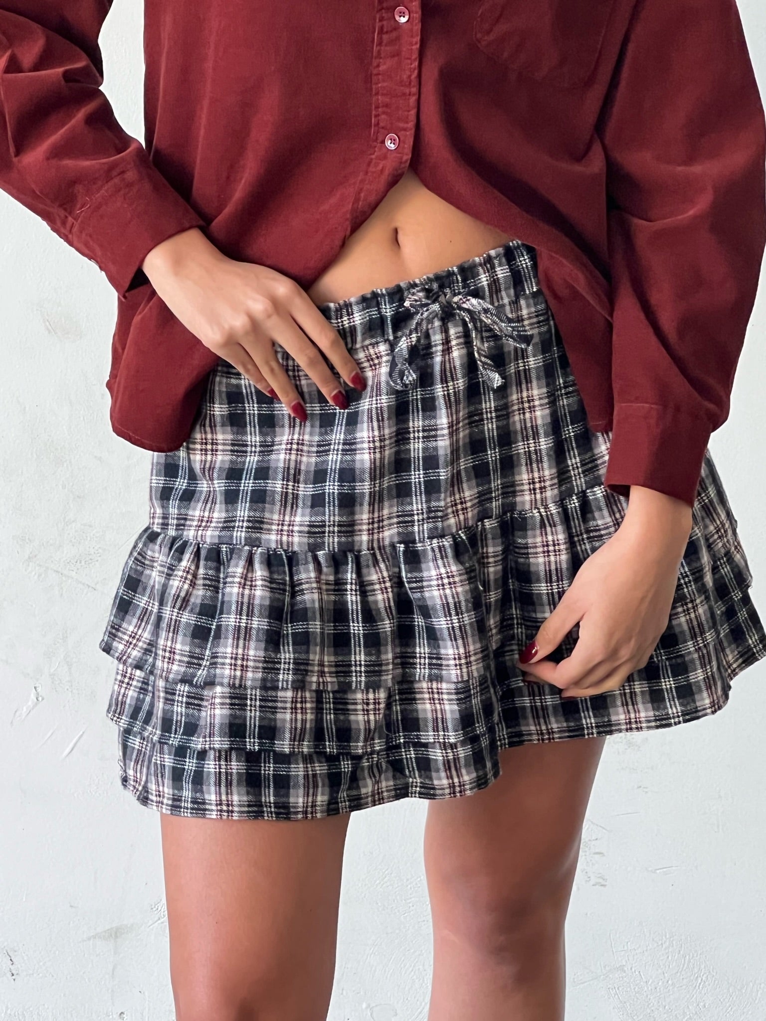 חצאית ליאן שחור