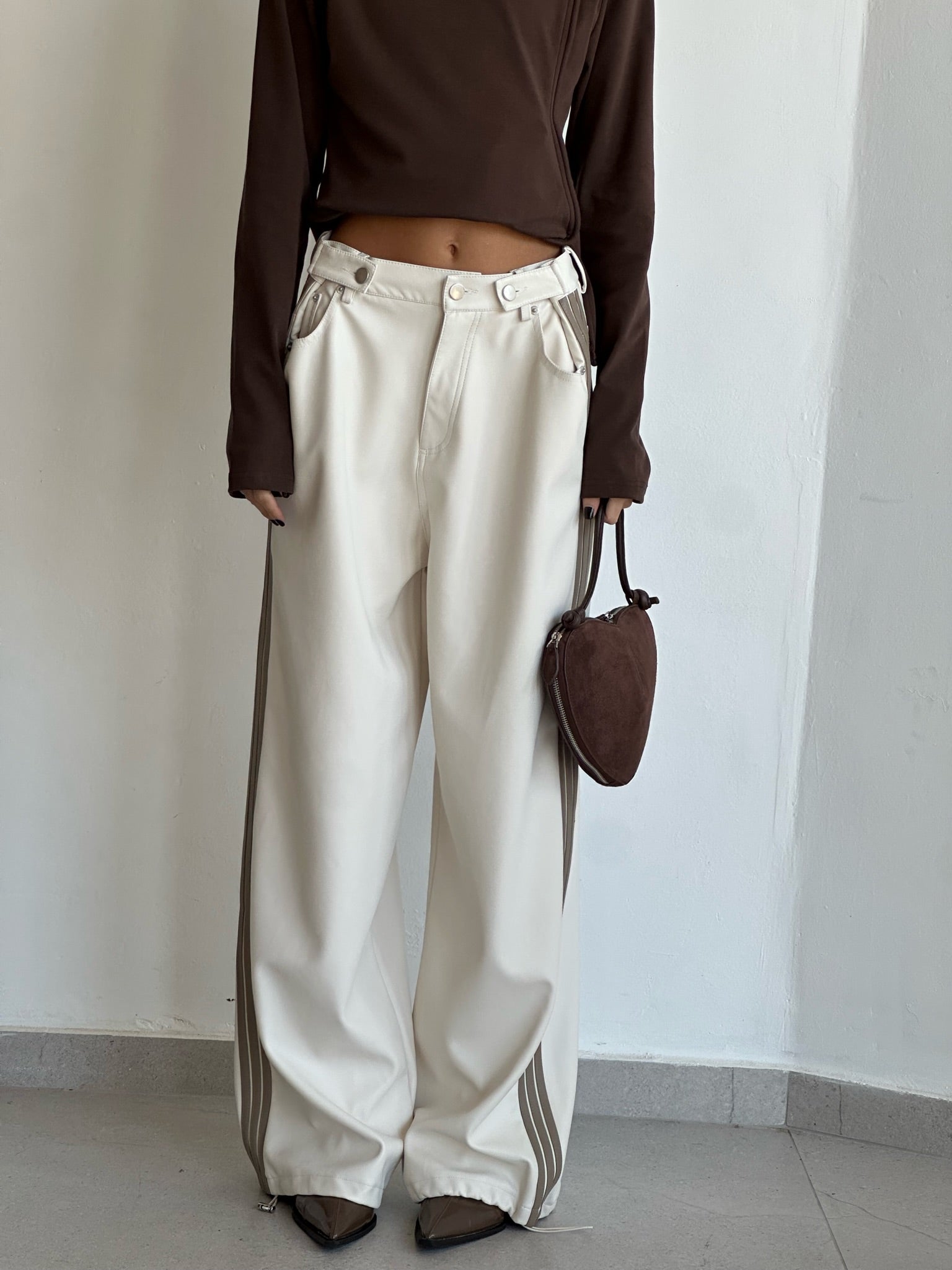 מכנס דמוי עור לורן