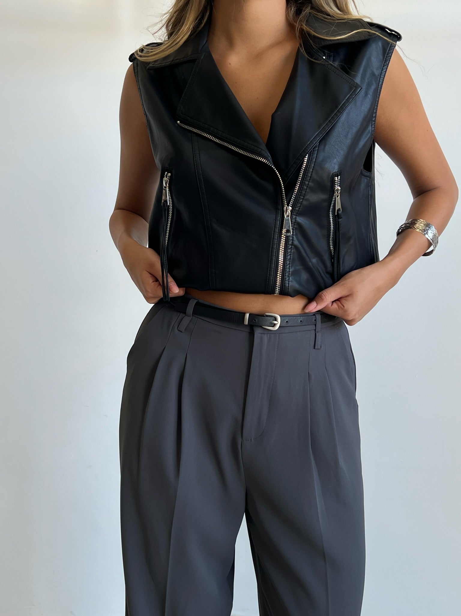 מכנס מילאן אפור