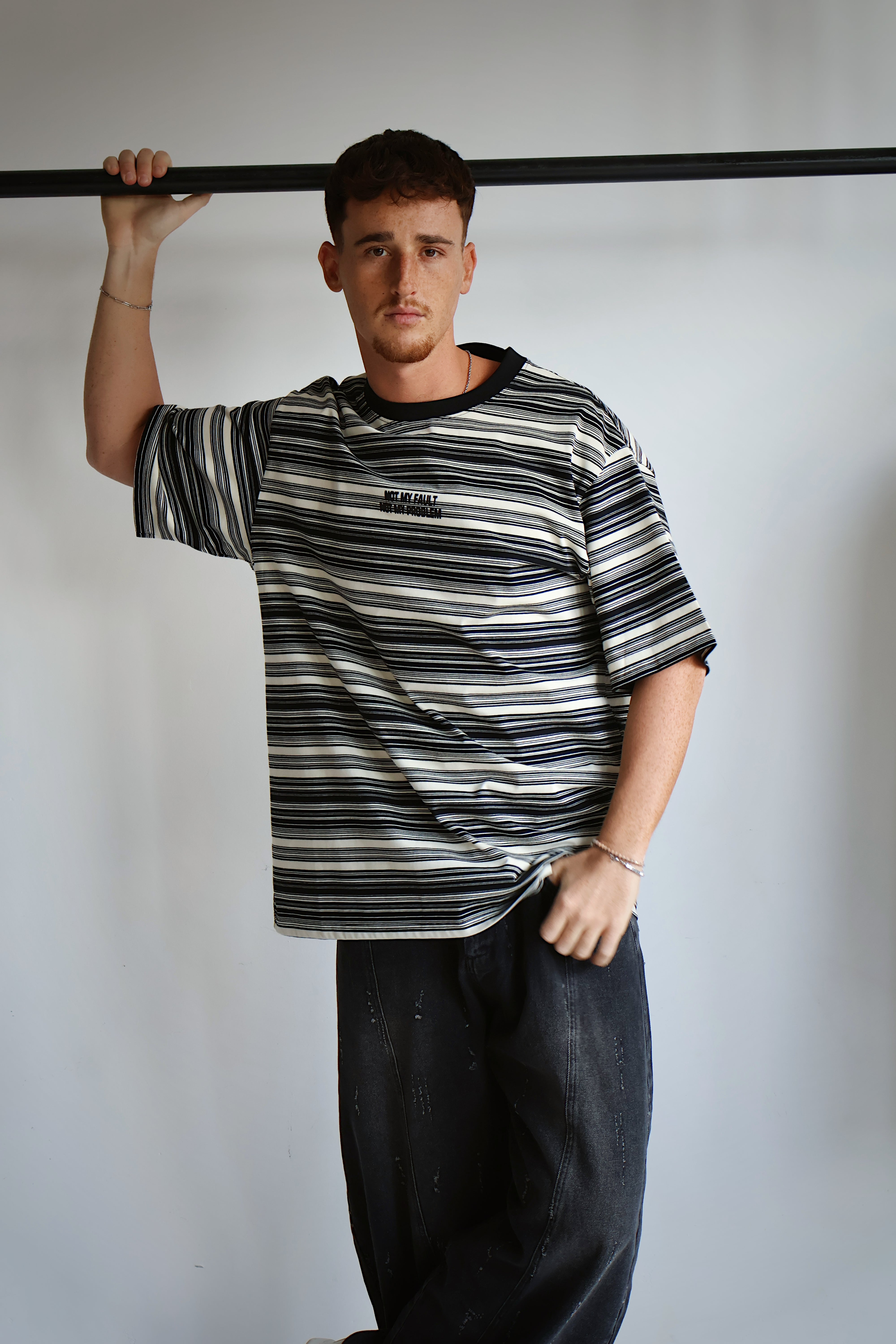 חולצת ריבן שחור