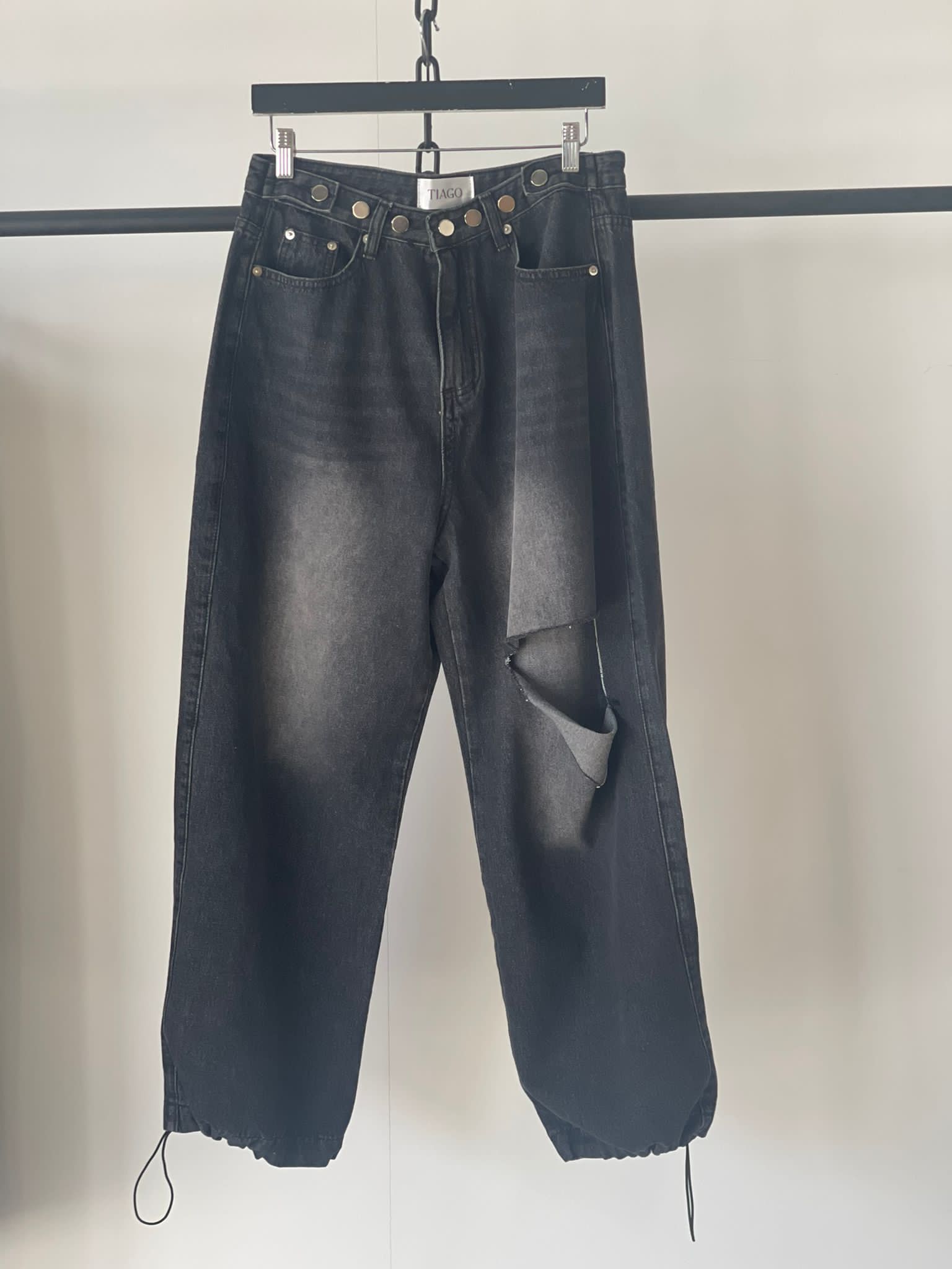 מכנס ג׳ינס מיילי אפור