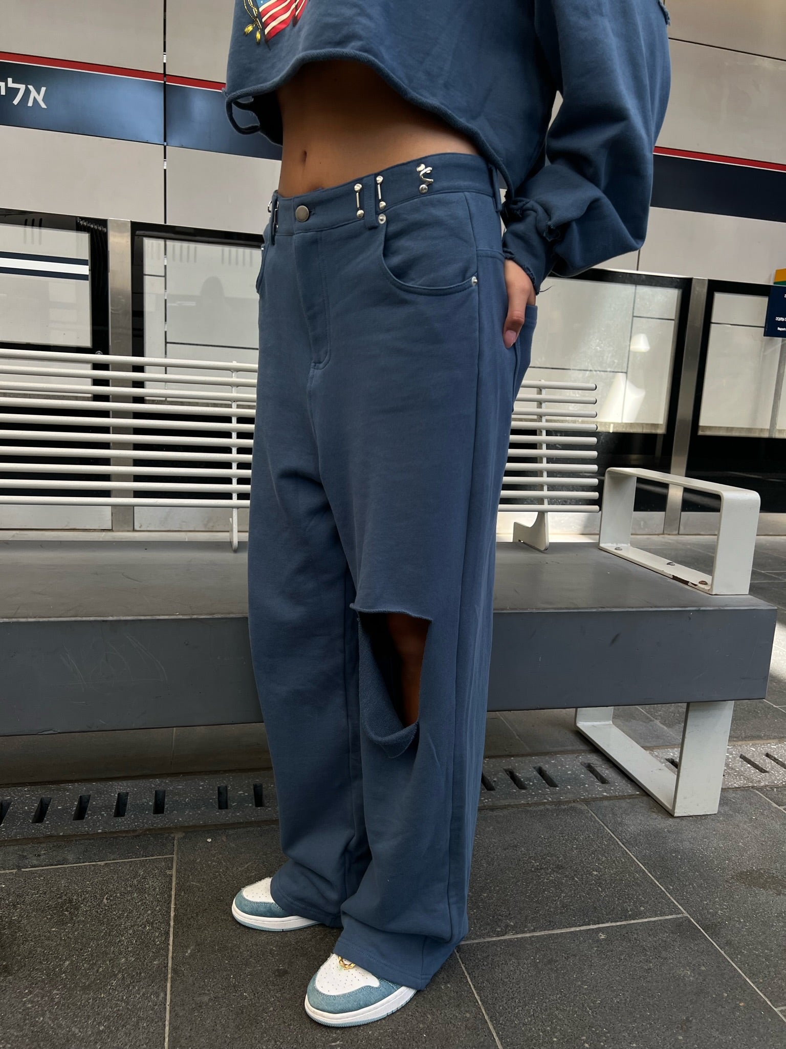 מכנס נאור ג׳ינס פרנש טרי