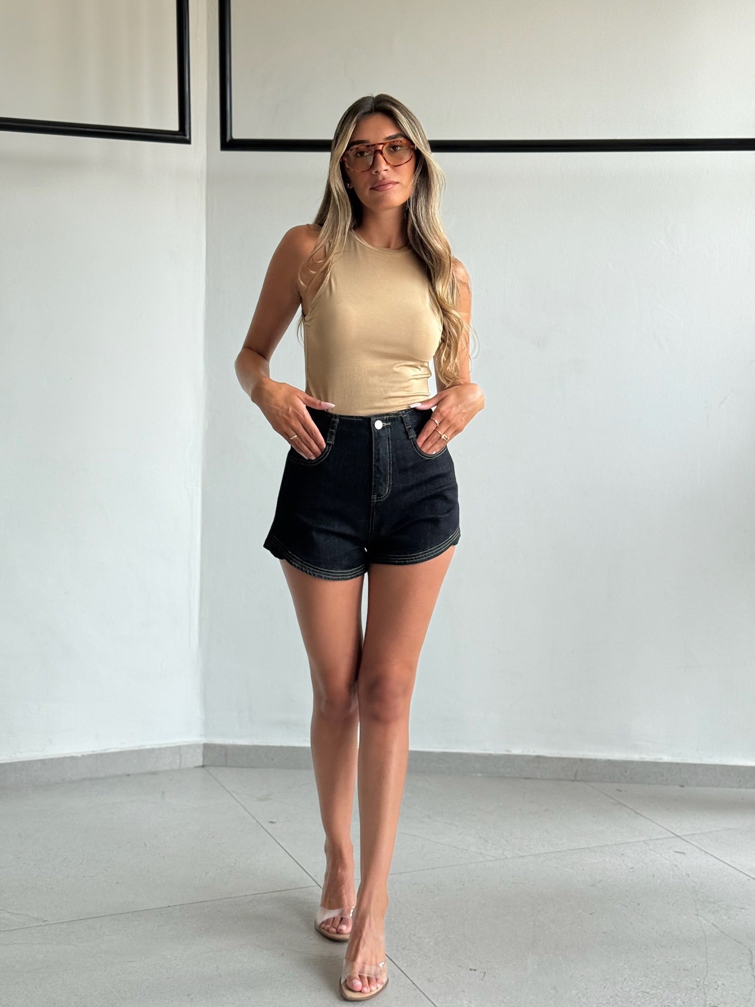 מכנס ג׳ינס מיכאל כחול