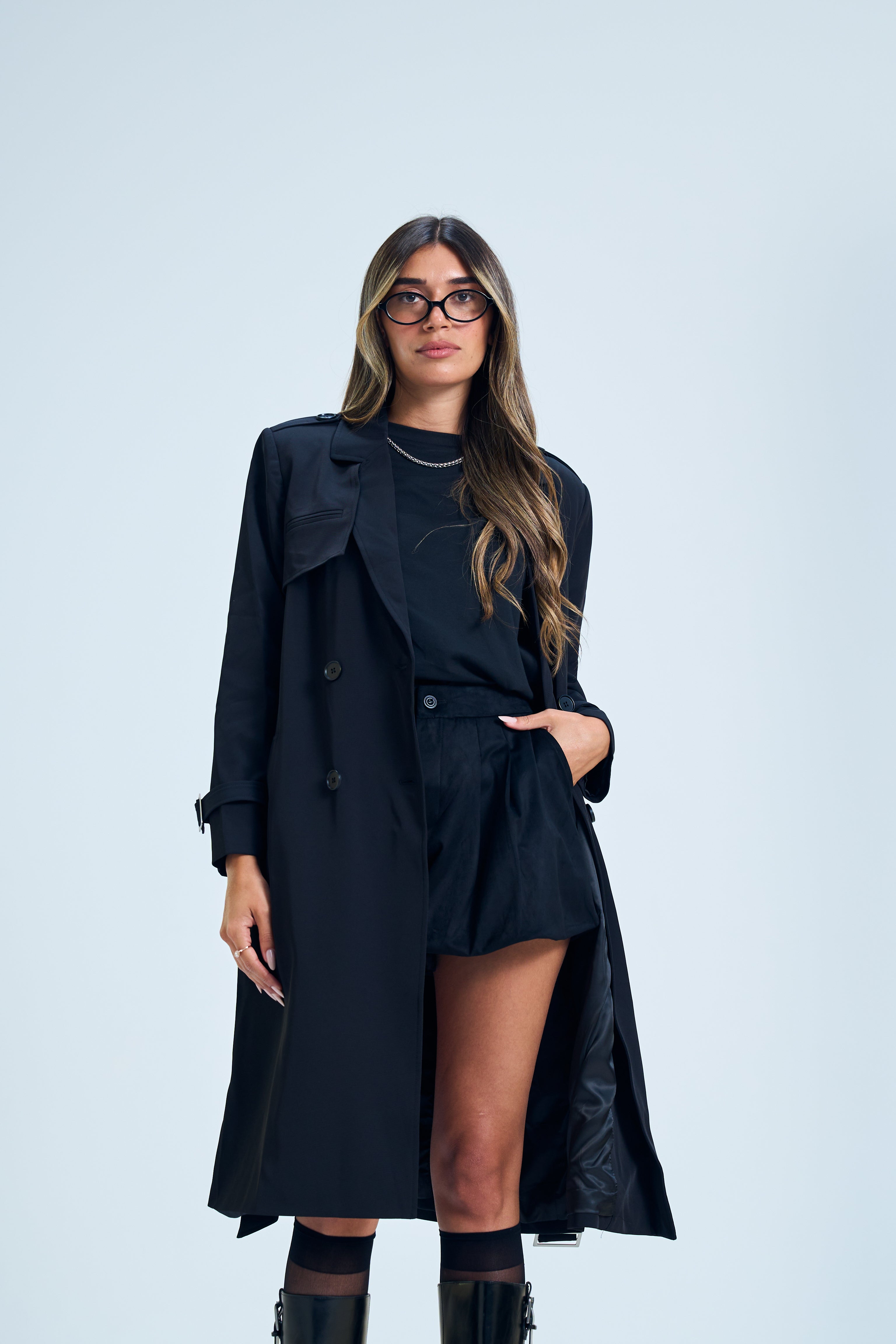 מכנס טיליס שחור