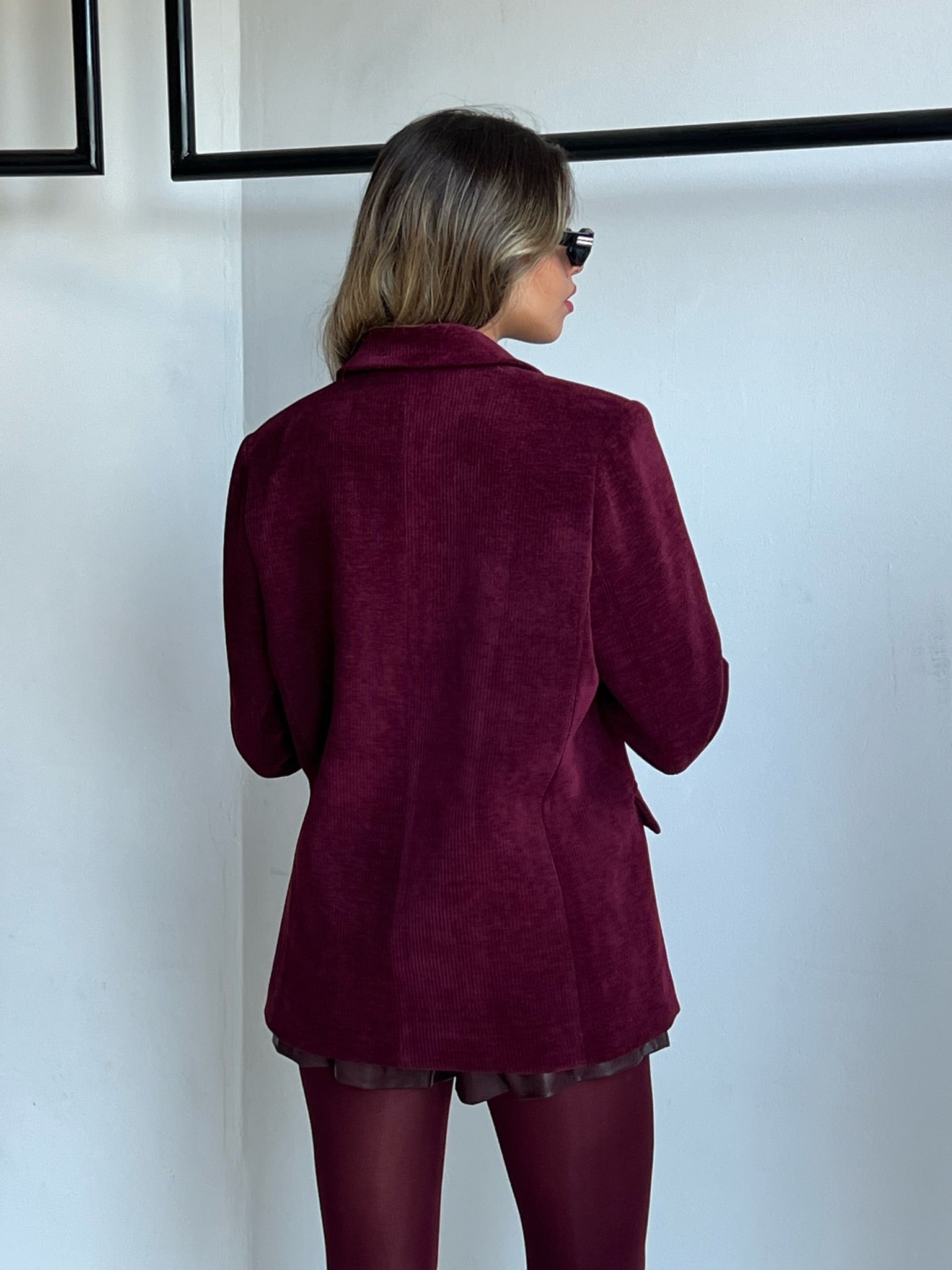 ג׳קט קורן קורדרוי בורדו