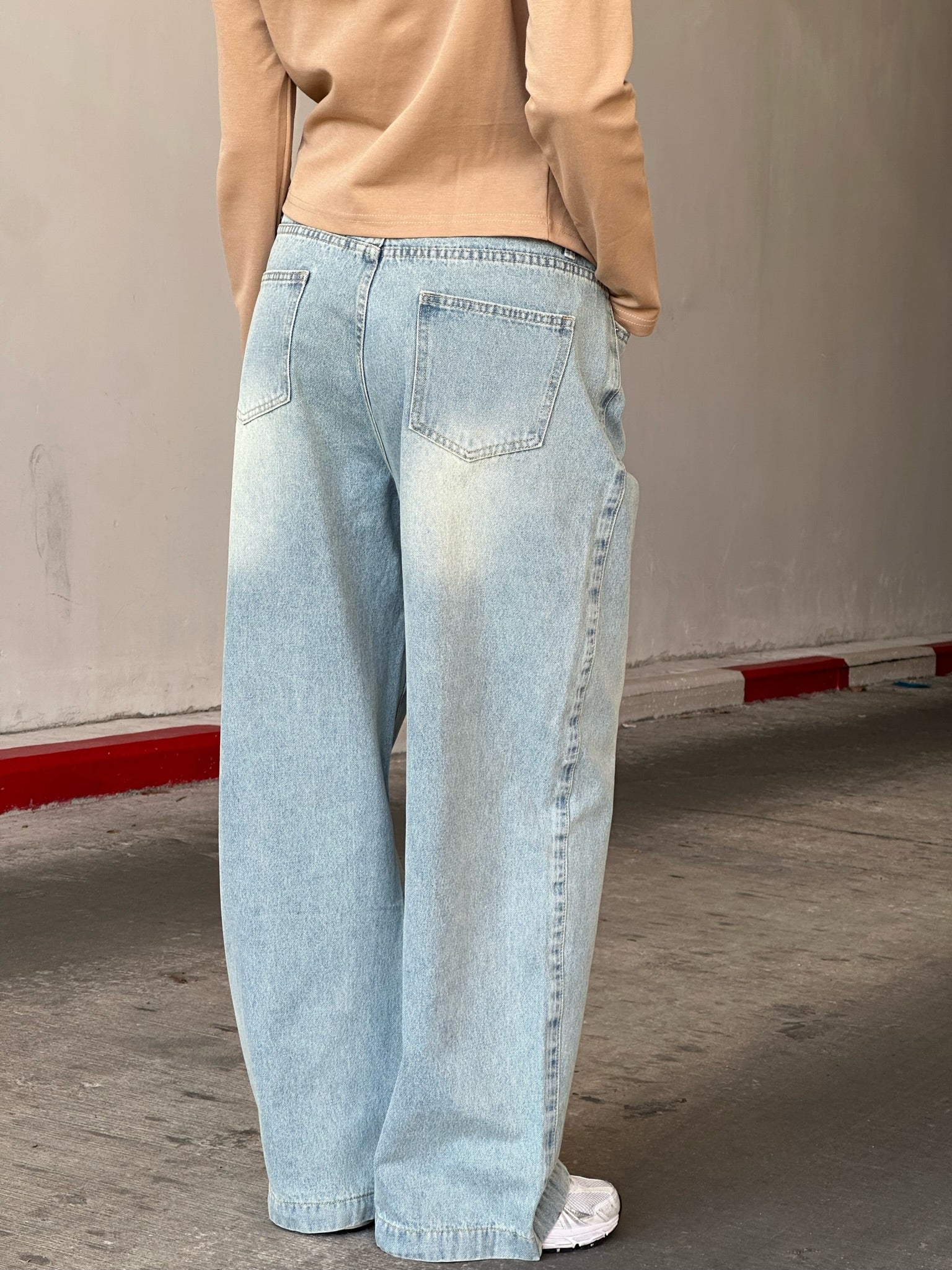 מכנס ג׳ינס ג'וי תכלת