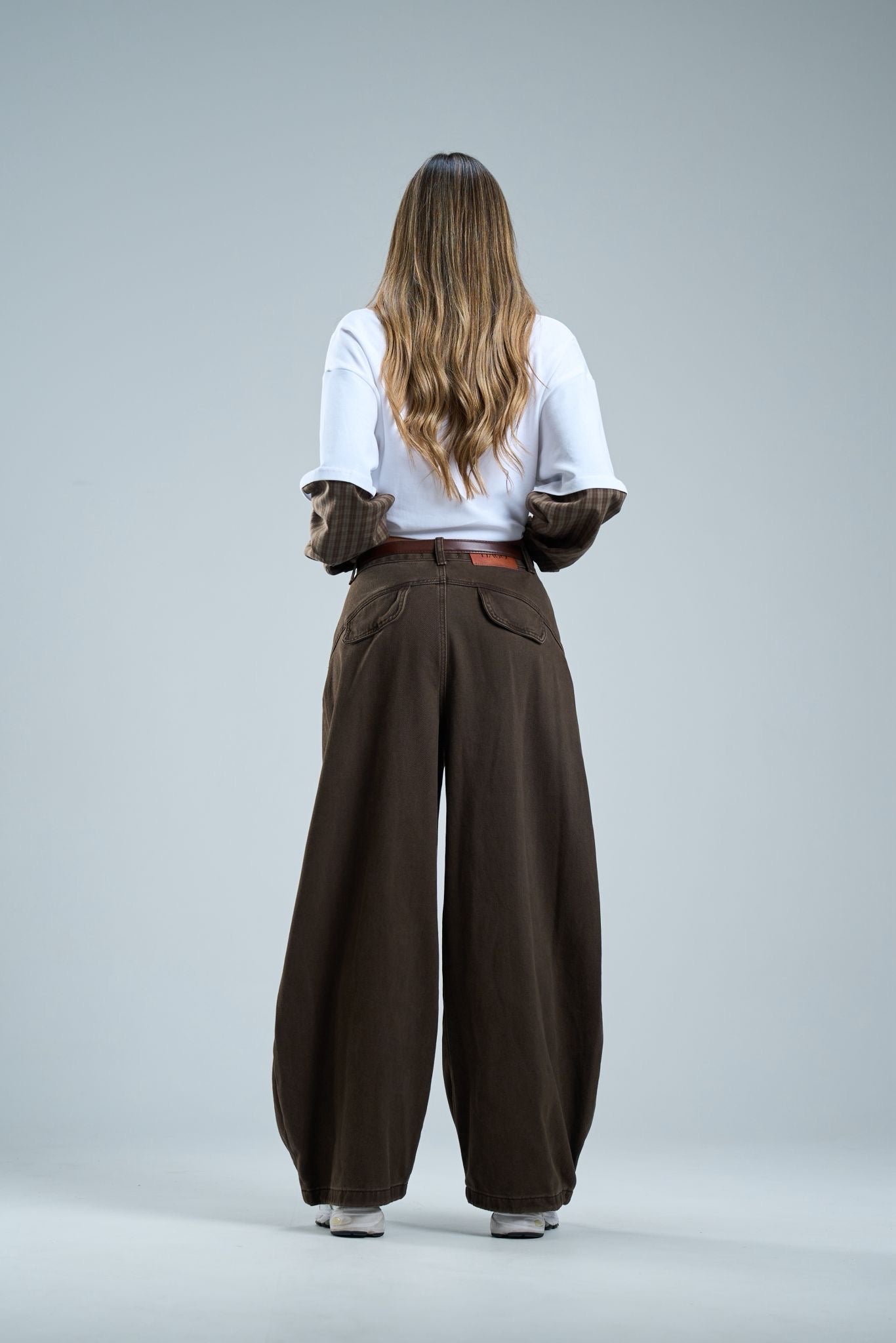 מכנס ג׳ינס סול חום