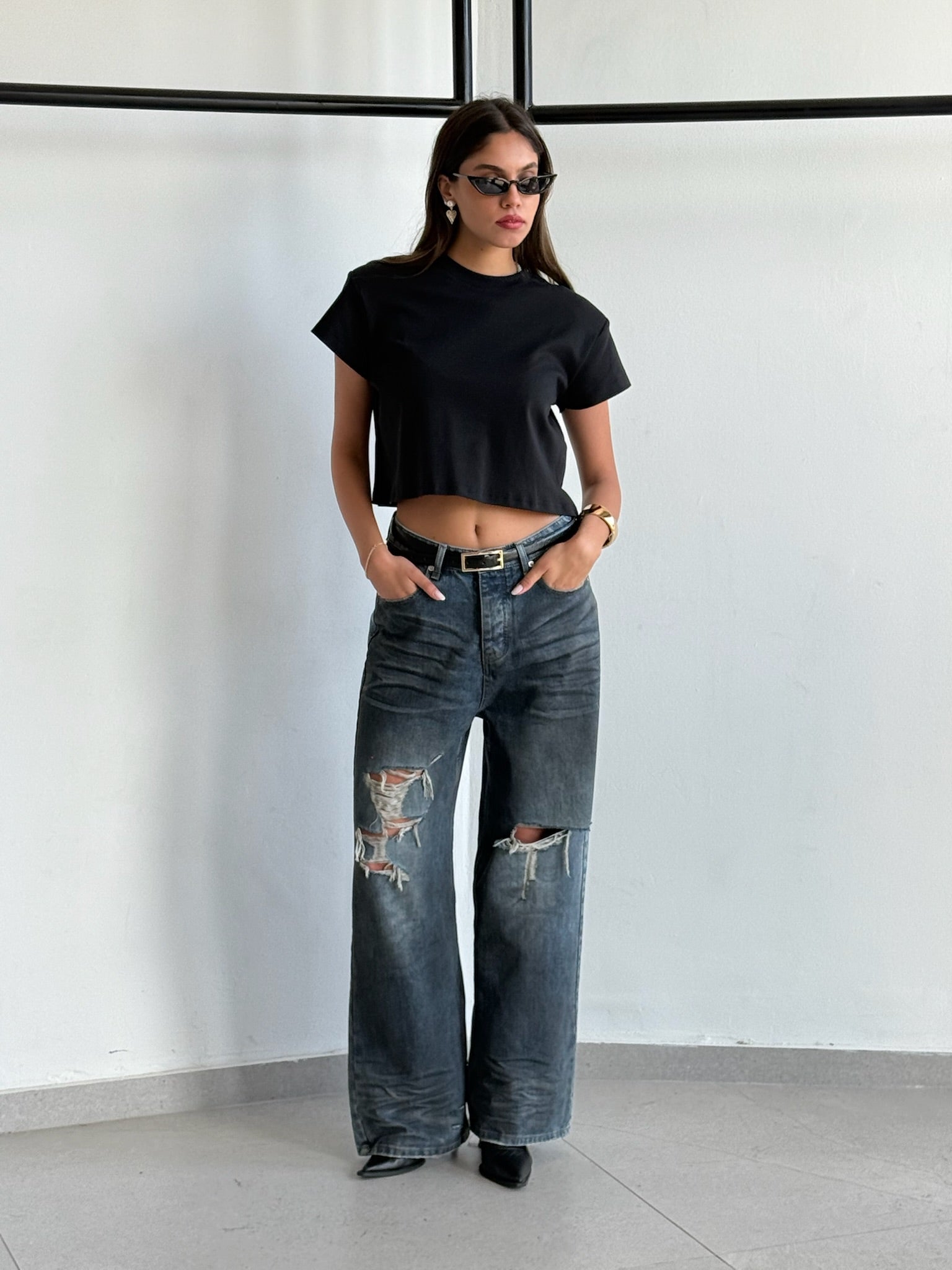 מכנס ג׳ינס לירוי