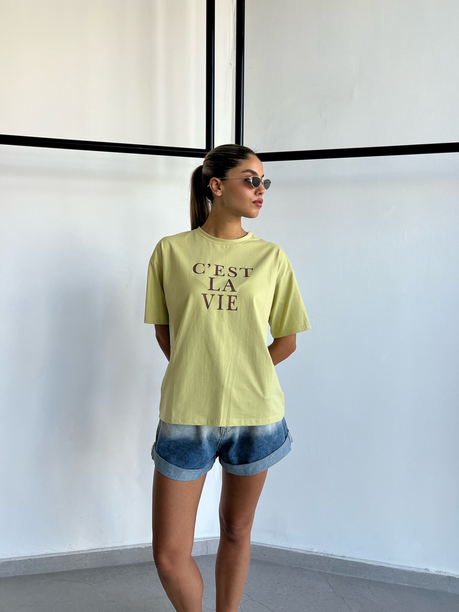 Vivi green shirt