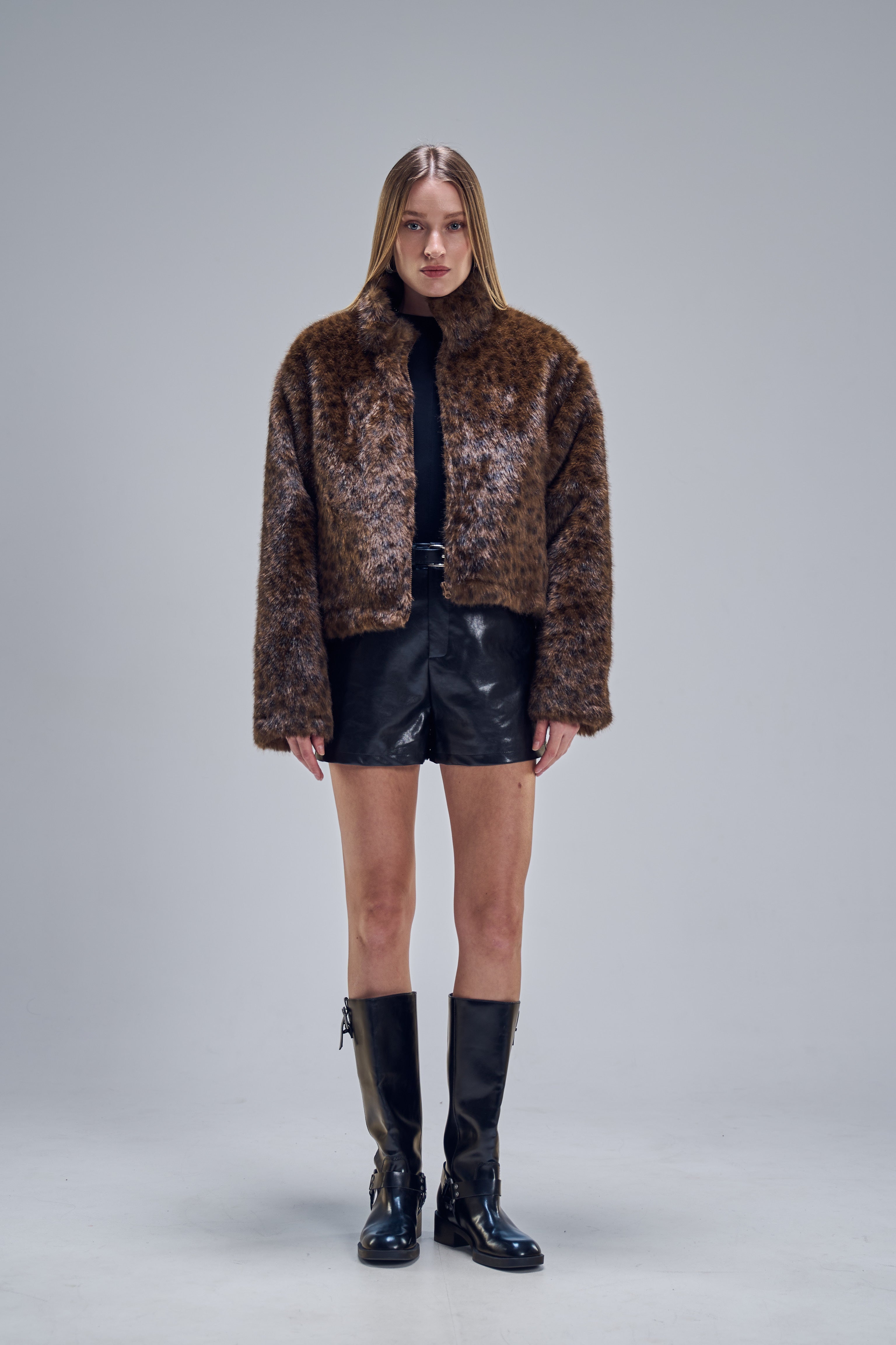 מעיל ברוק חום