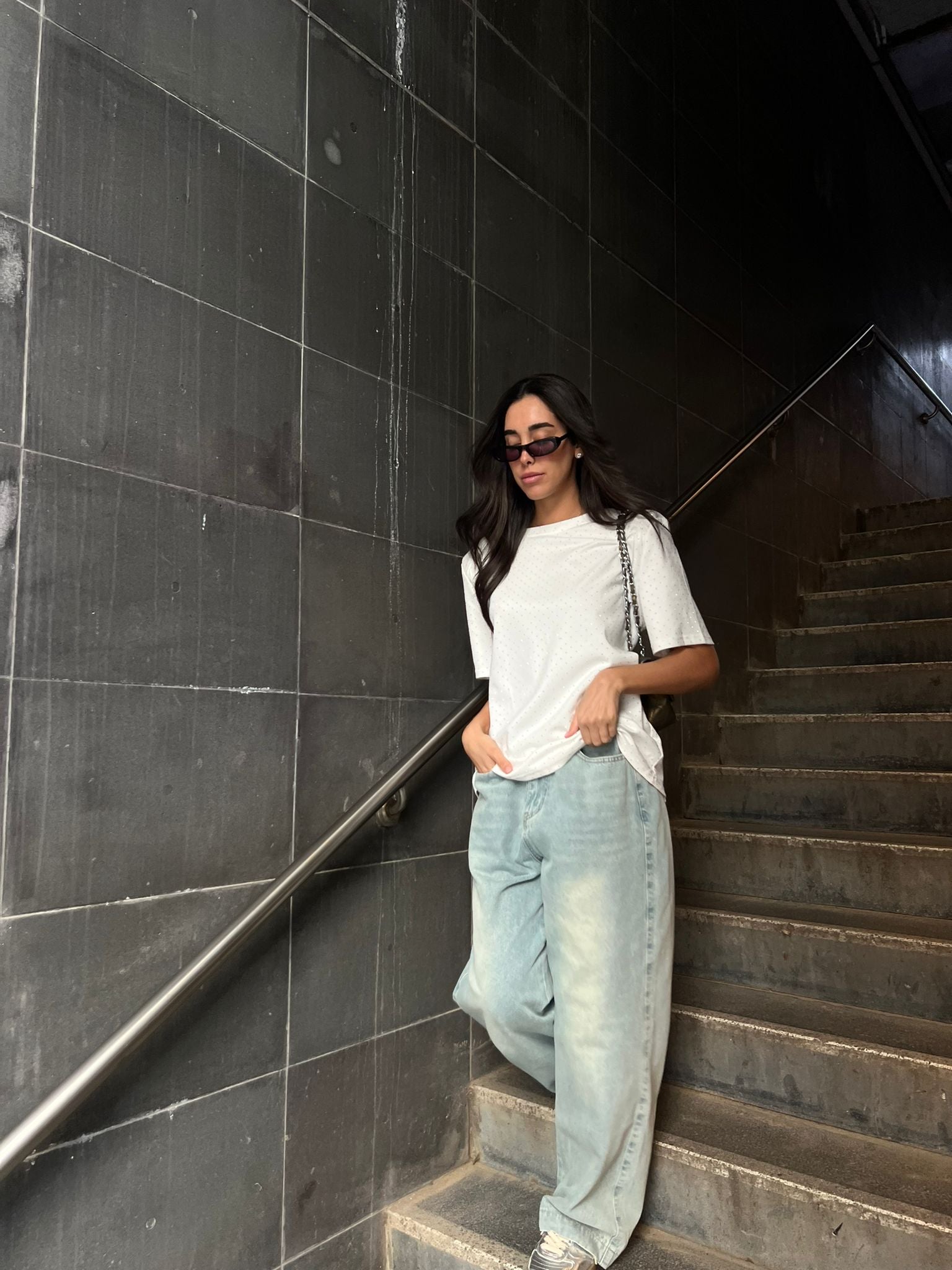 מכנס ג׳ינס ג'וי תכלת