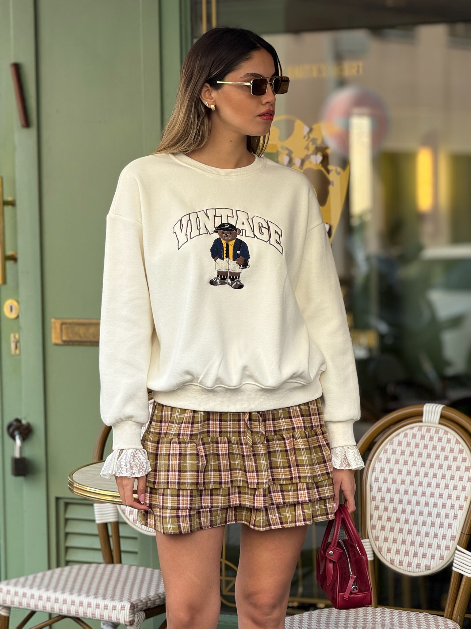 חצאית ליאן ירוק