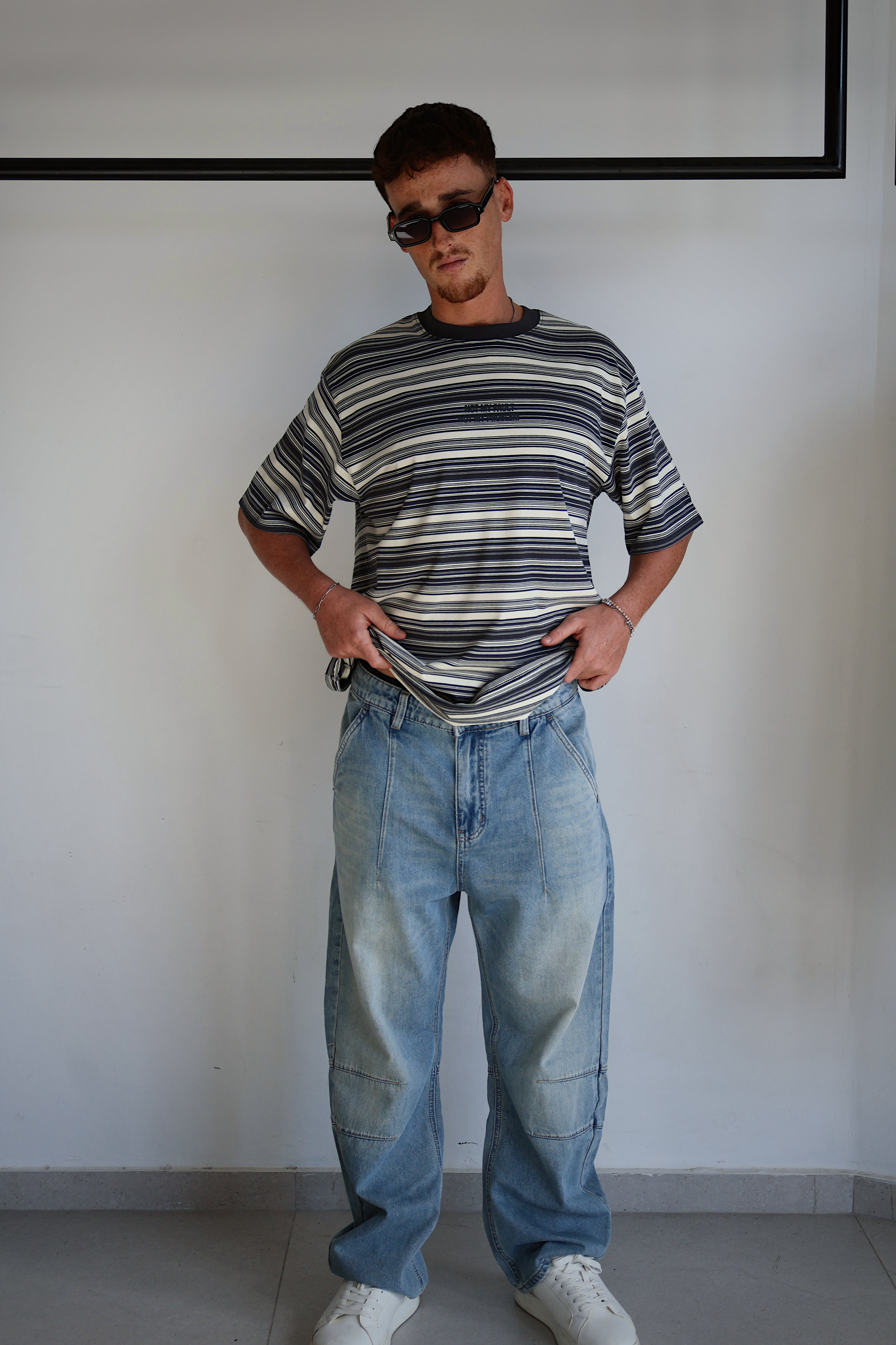 חולצת ריבן אפור